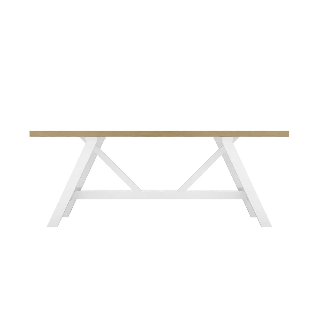Nantucket Latte & White Dining Table - Image 3