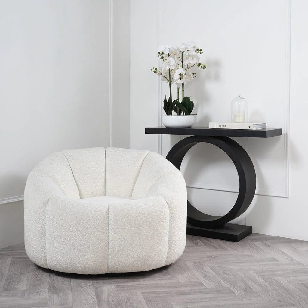 Oren Black Console Table