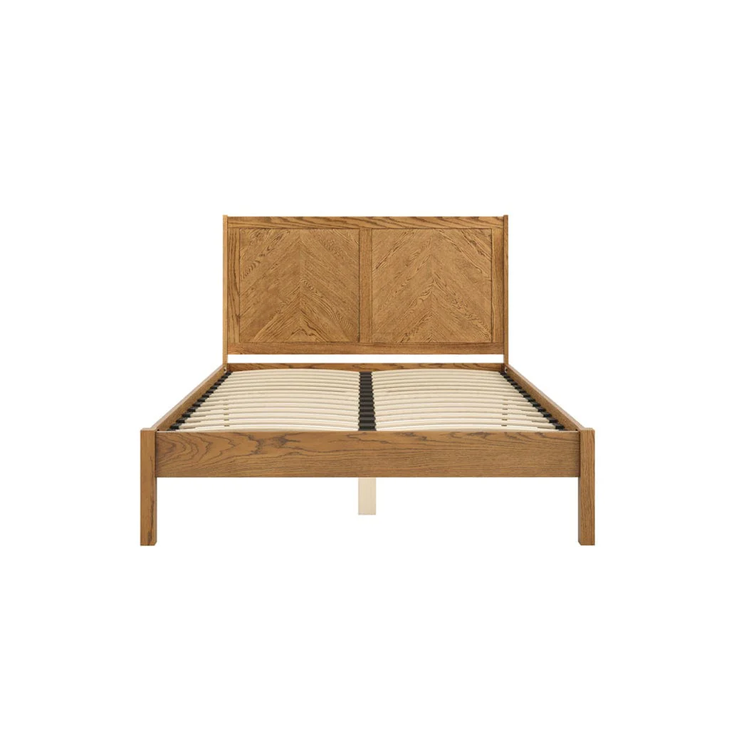 Palms Smoked Double Bed - Image 3