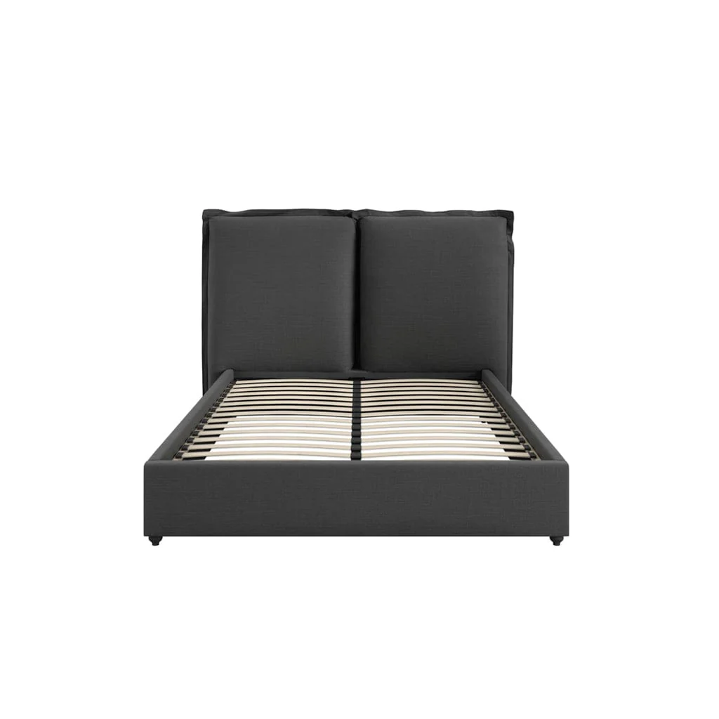 Sunday Deep Grey Super King Bed - Image 6
