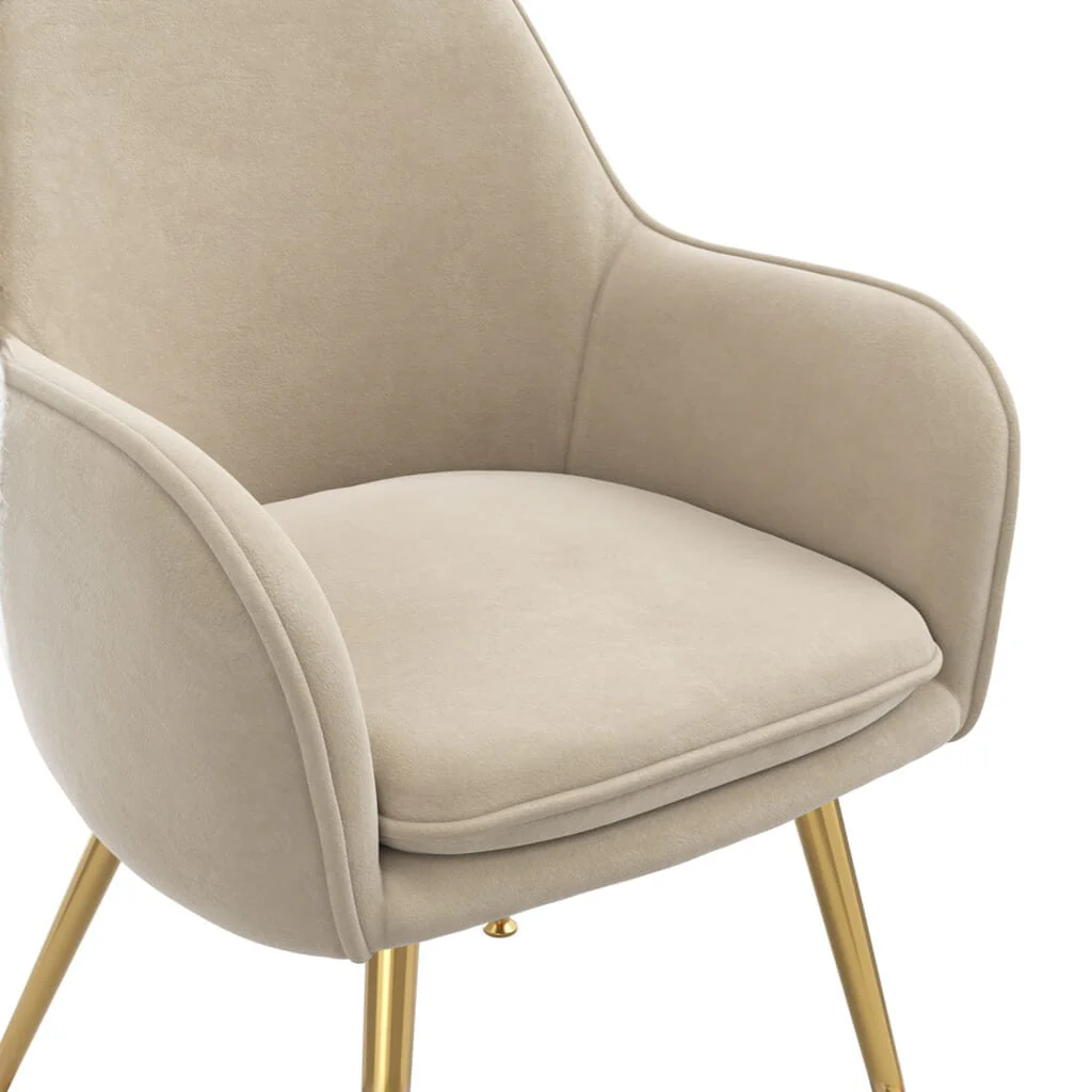 Tara Light Fawn Dining Chair - Image 6
