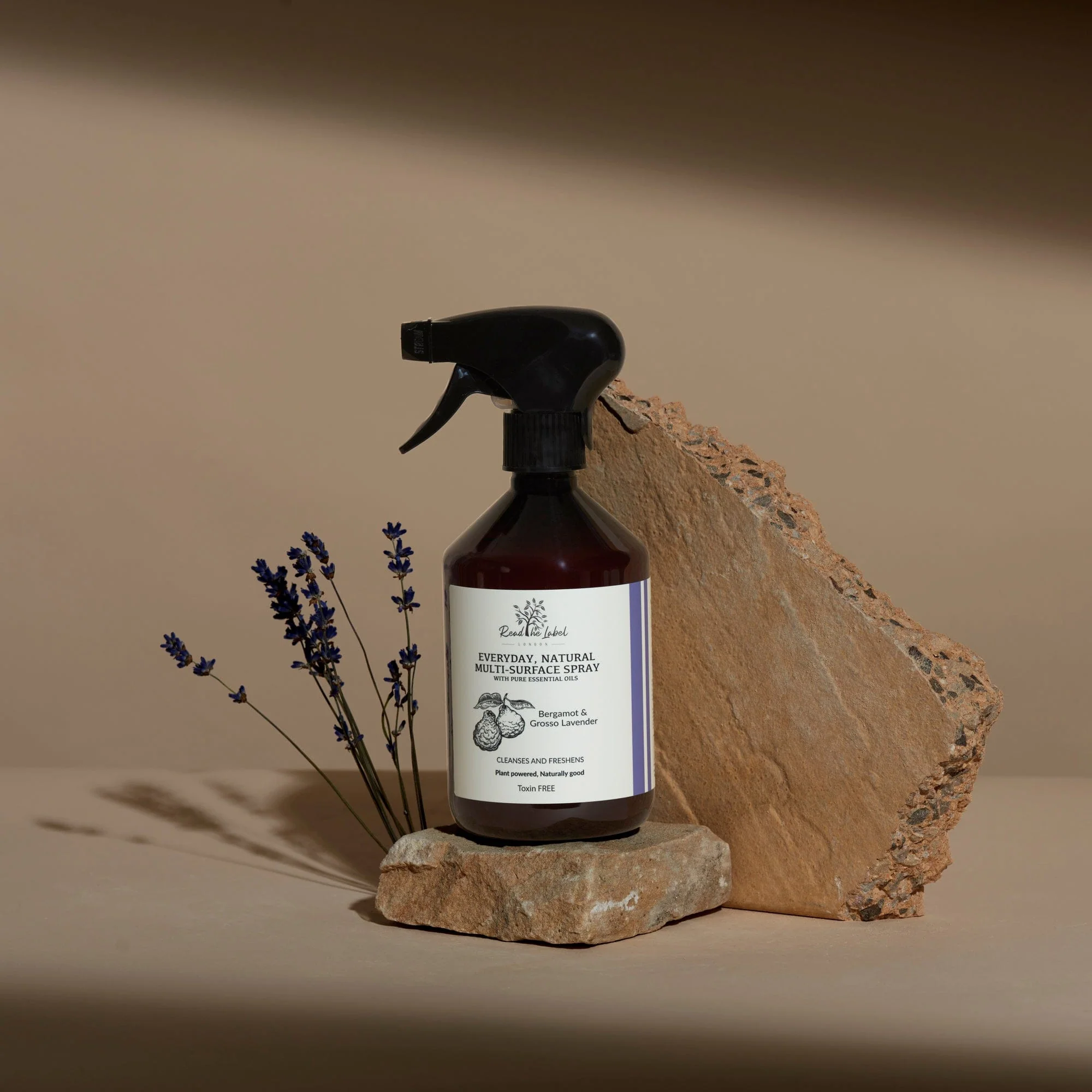 Natural Spring Cleaning Multi-Surface Spray – Bergamot & Lavender - Image 2