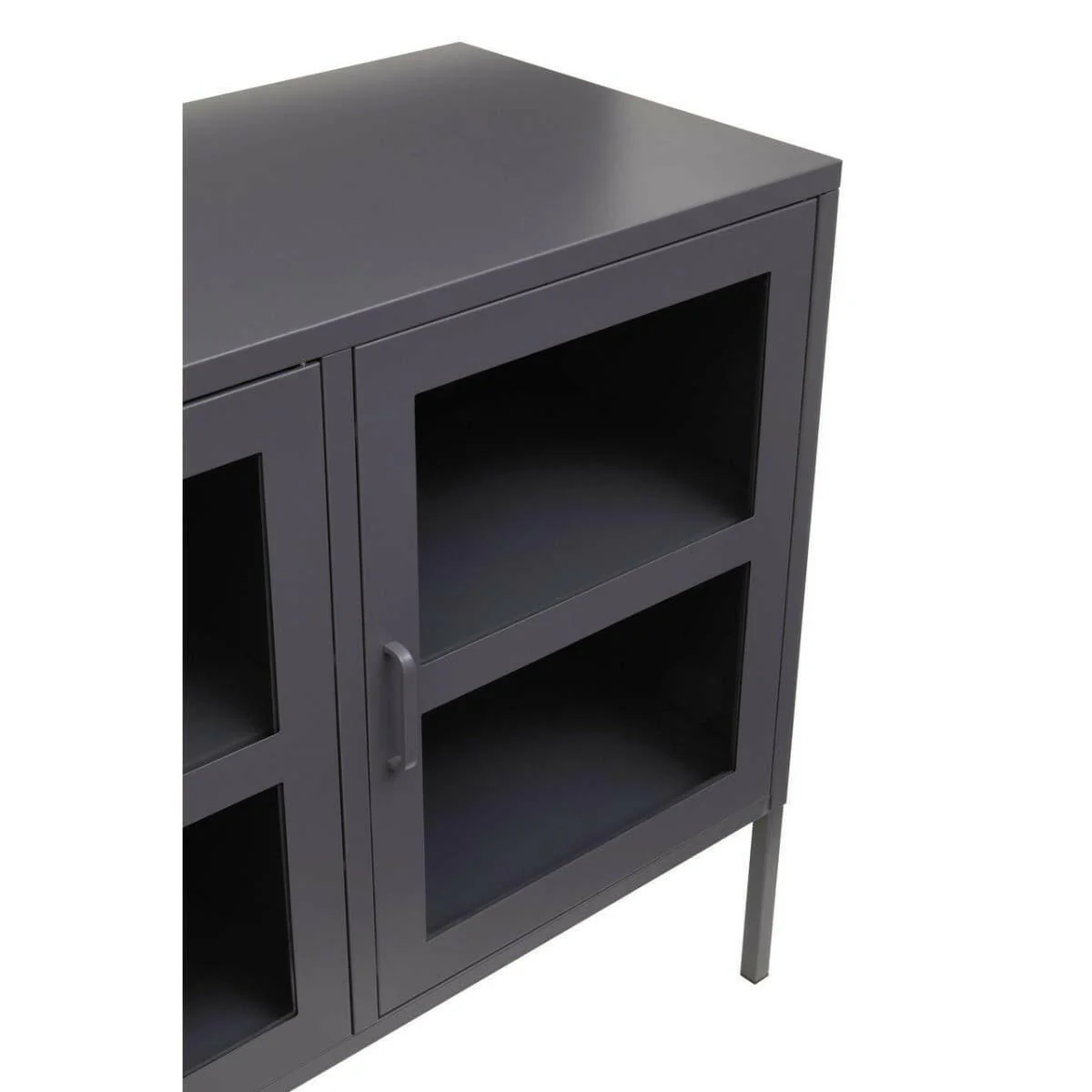 Acier Three Door Grey Sideboard - Image 15