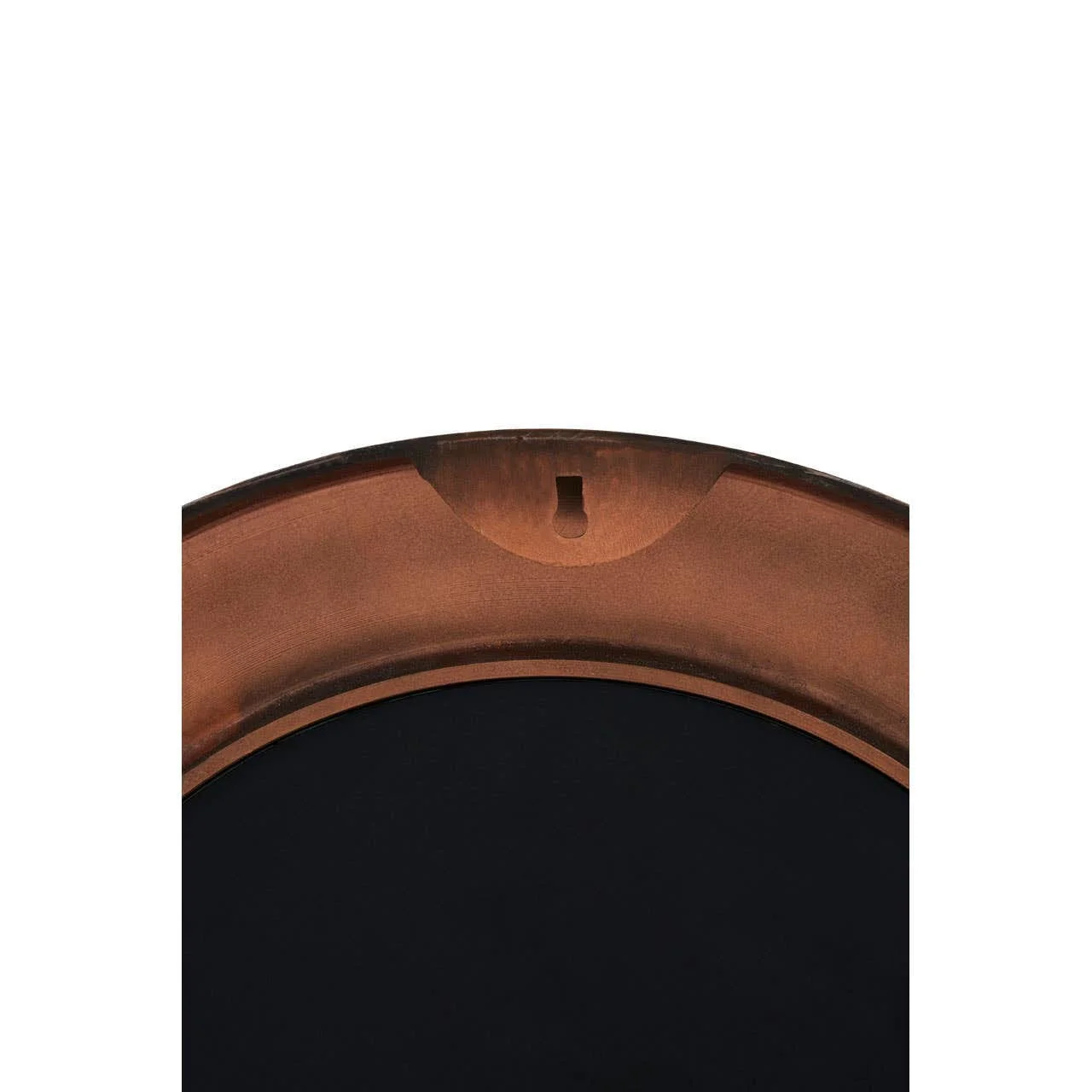 Akola Copper Finish Round Wall Mirror - Image 7