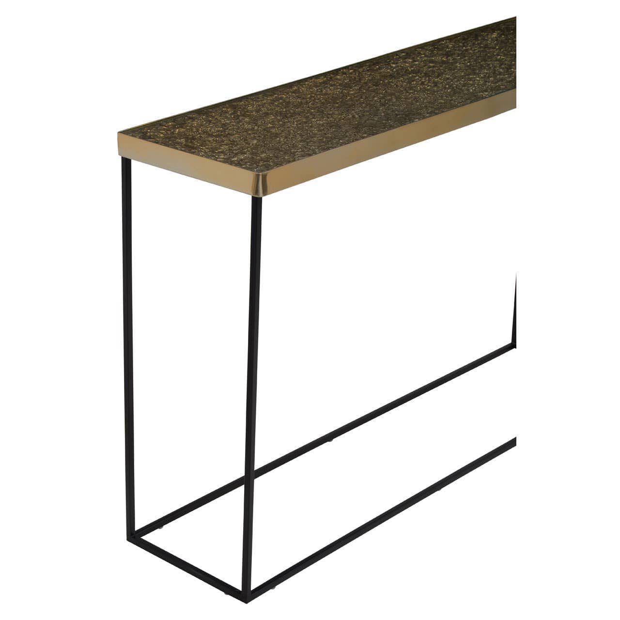 Akola Gold Console Table. - Image 4