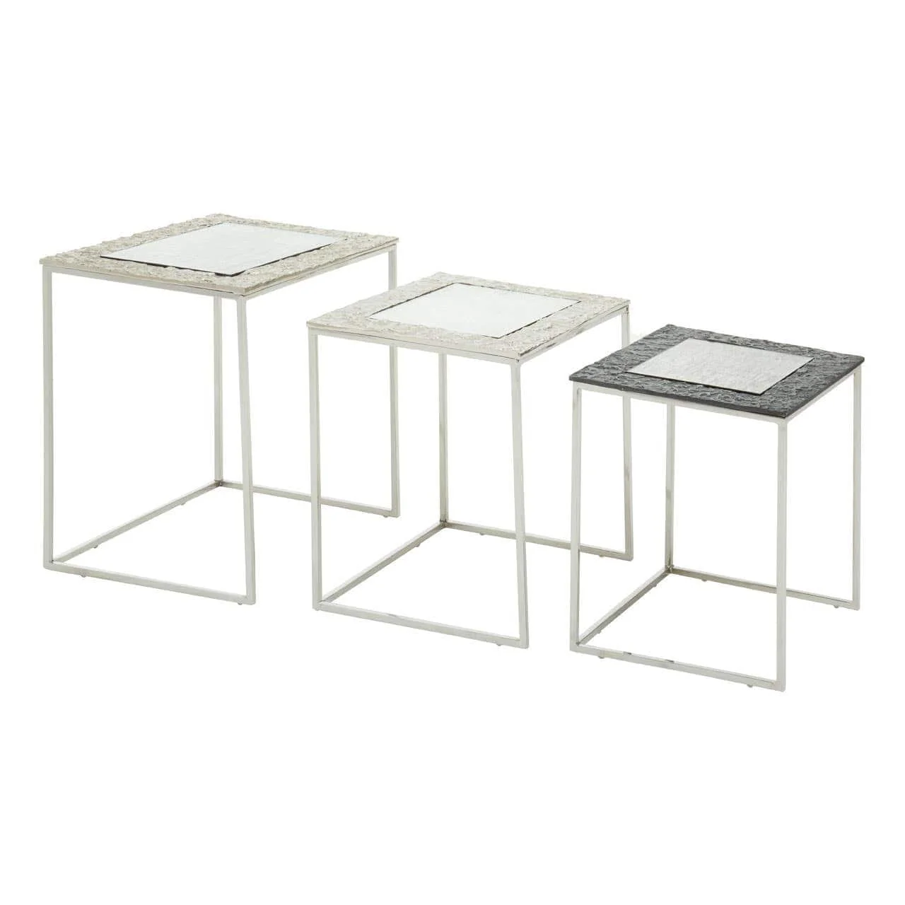 Akola Set Of 3 Rectangular Nesting Tables - Image 2