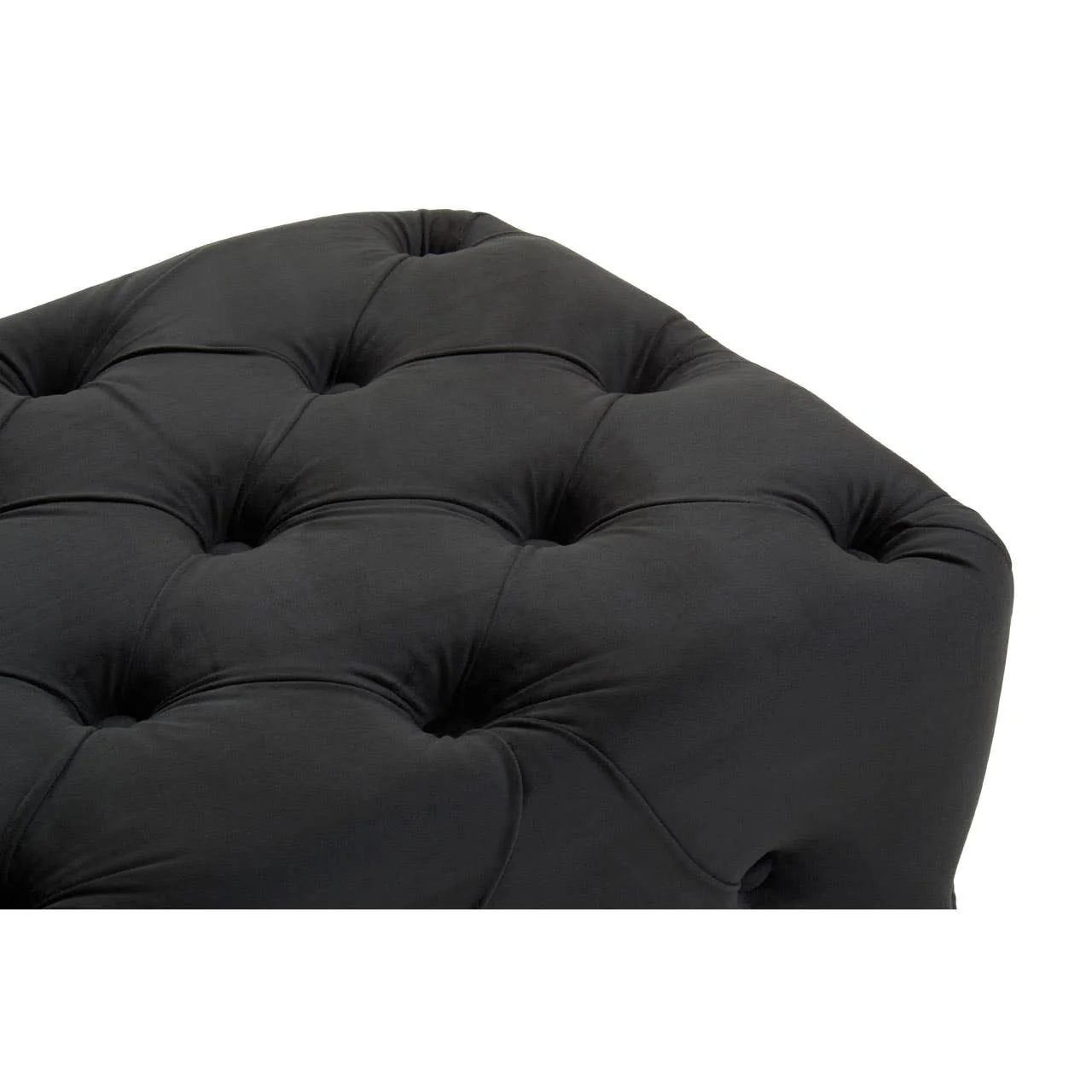 Alea Black Velvet Bench - Image 7