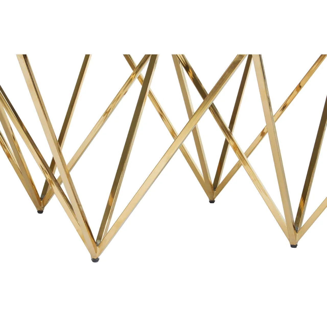 Alustre Gold Prismatic Coffee Table - Image 7