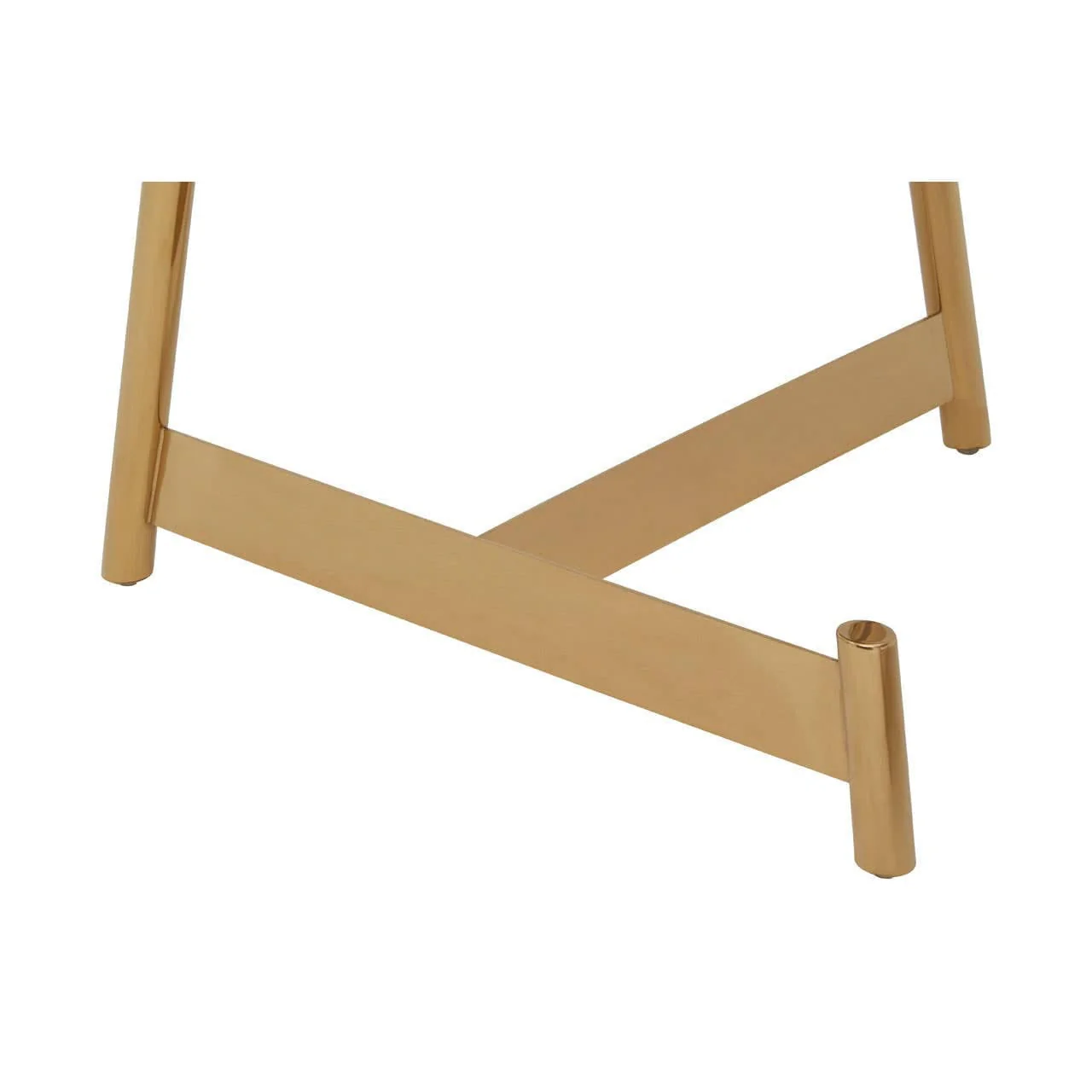 Alvaro Gold Set Of 2 Round Coffee Tables - Image 4