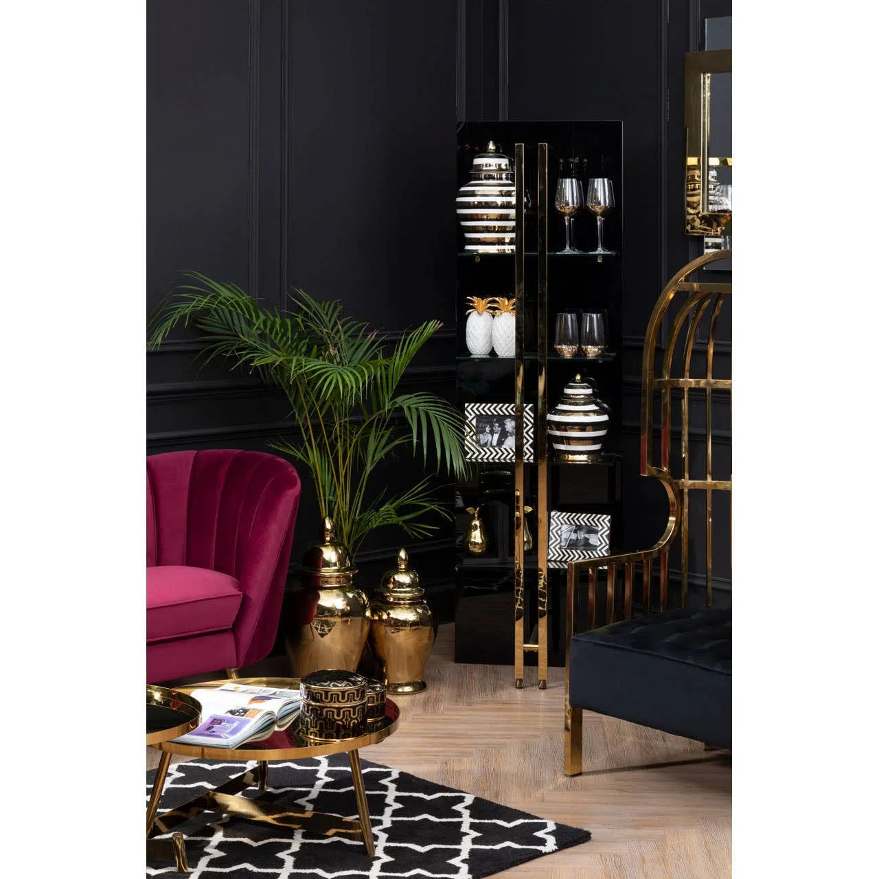 Alvaro Gold Set Of 2 Round Coffee Tables - Image 8