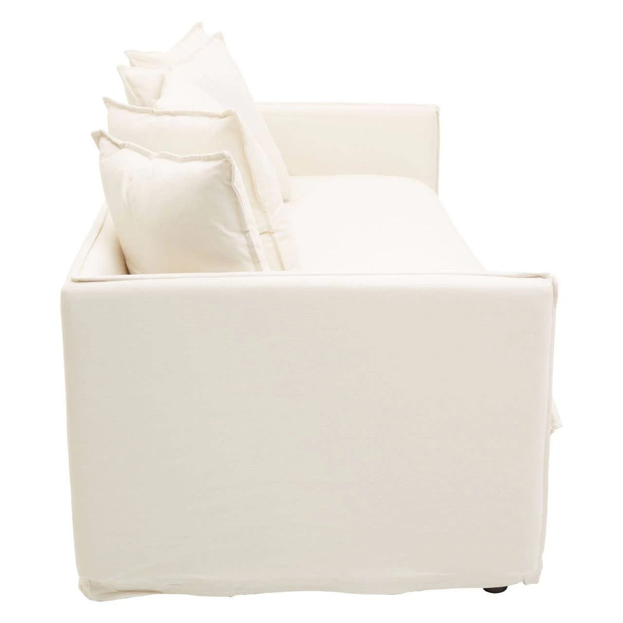 Antibes 3 Seat Cream Sofa - Image 3