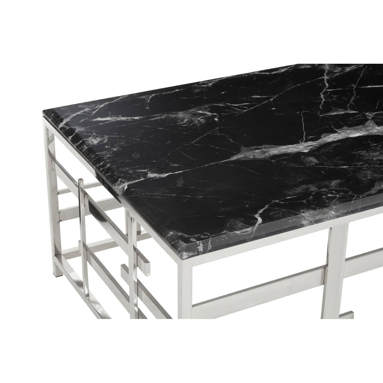Aprilia Black Marble Coffee Table - Image 8