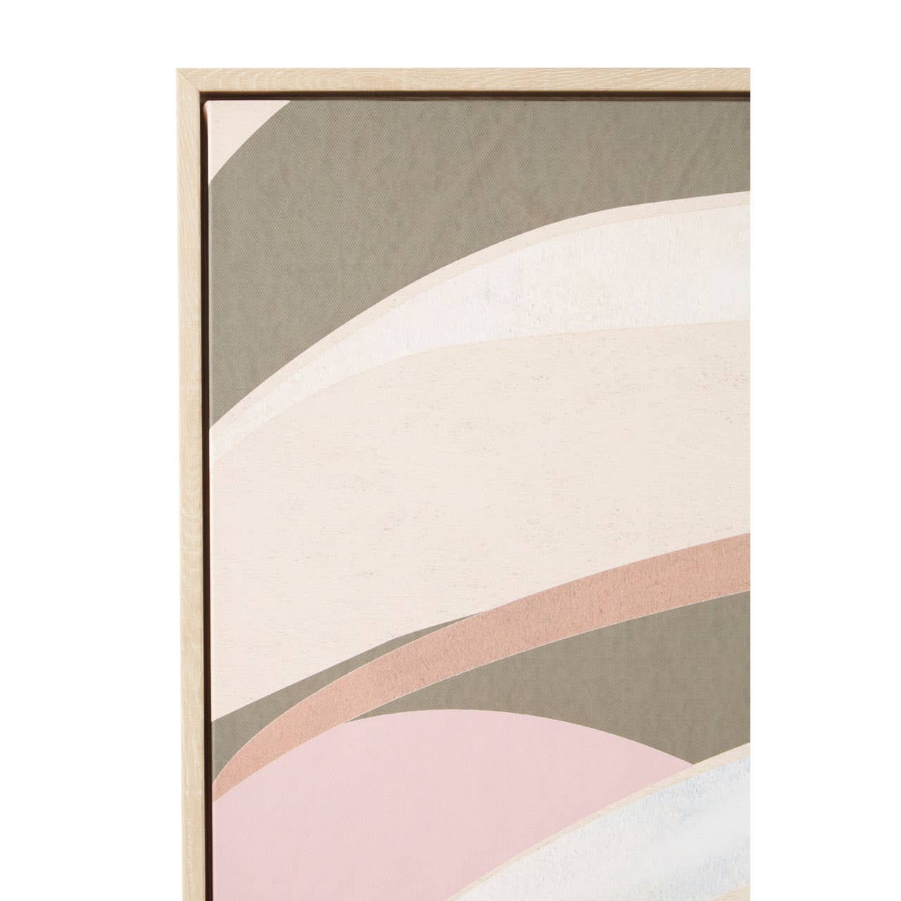 Astratto Canvas Leaf Design Wall Art - Image 3