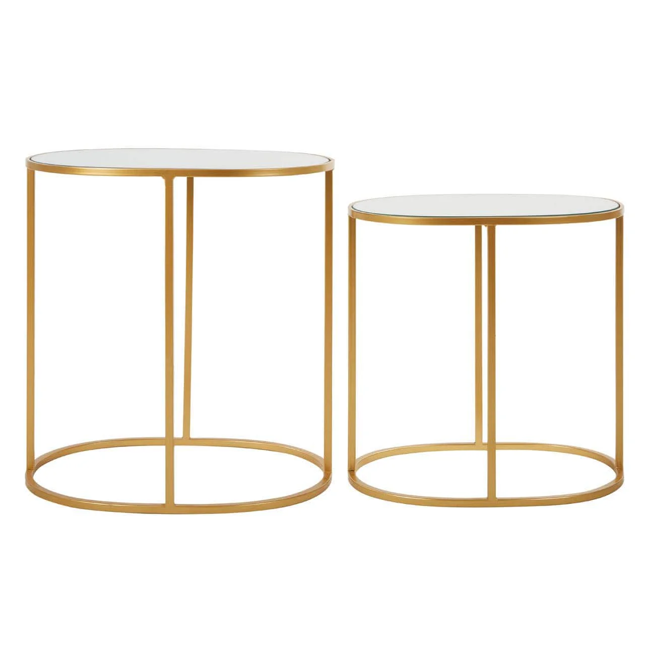 Avantis Set Of 2 Oval Side Tables - Image 4