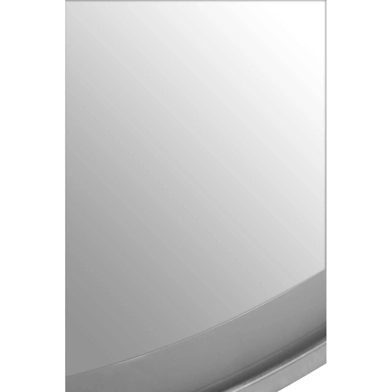 Avelino Illuminated LED Silver Round Mirror - Image 9