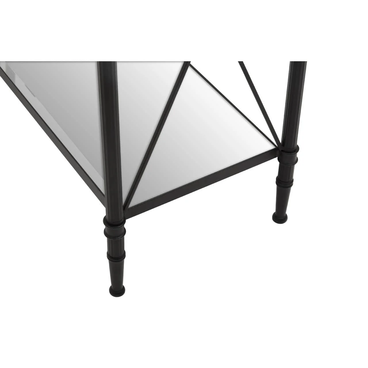 Axis Console Table With Black Finish Frame - Image 10