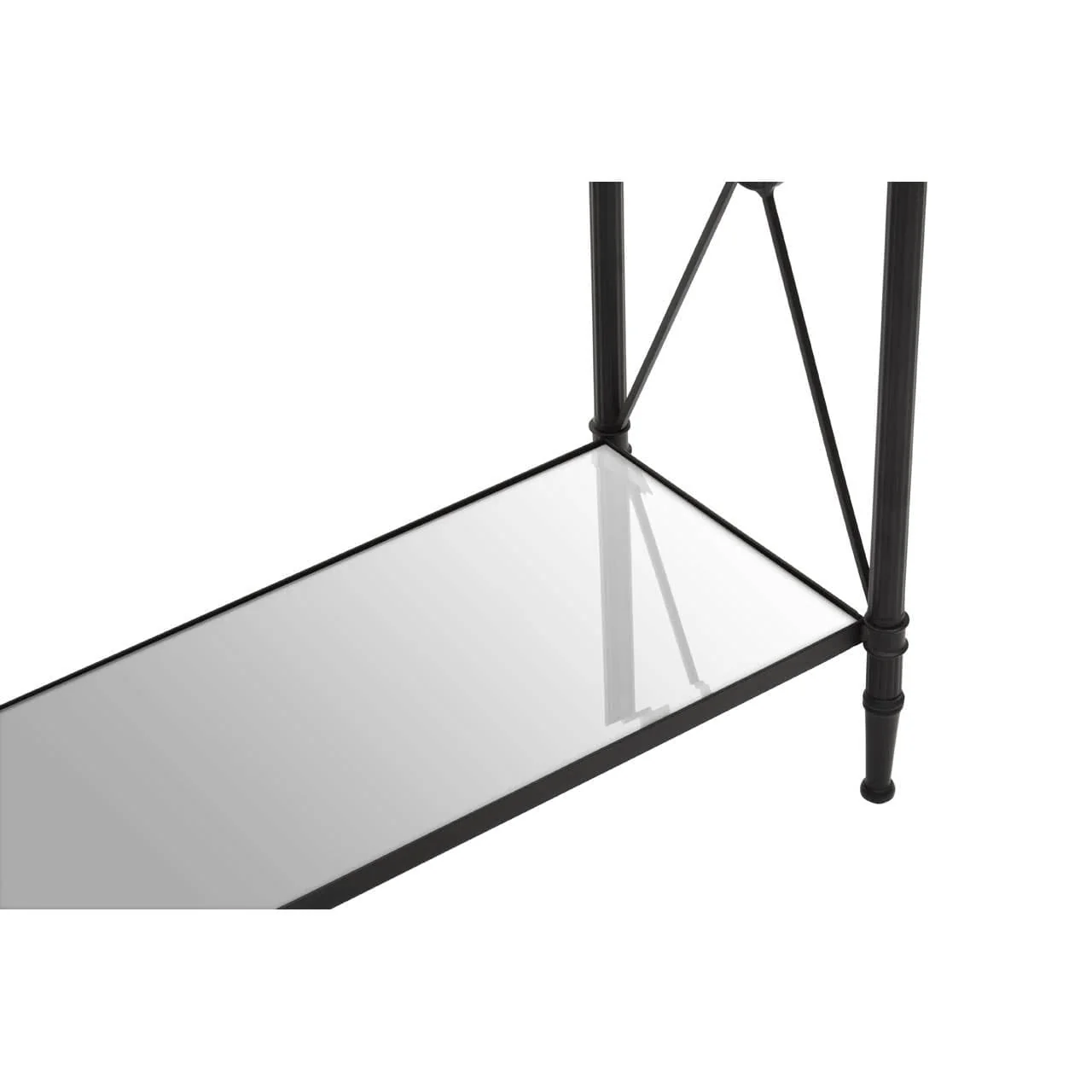 Axis Console Table With Black Finish Frame - Image 7