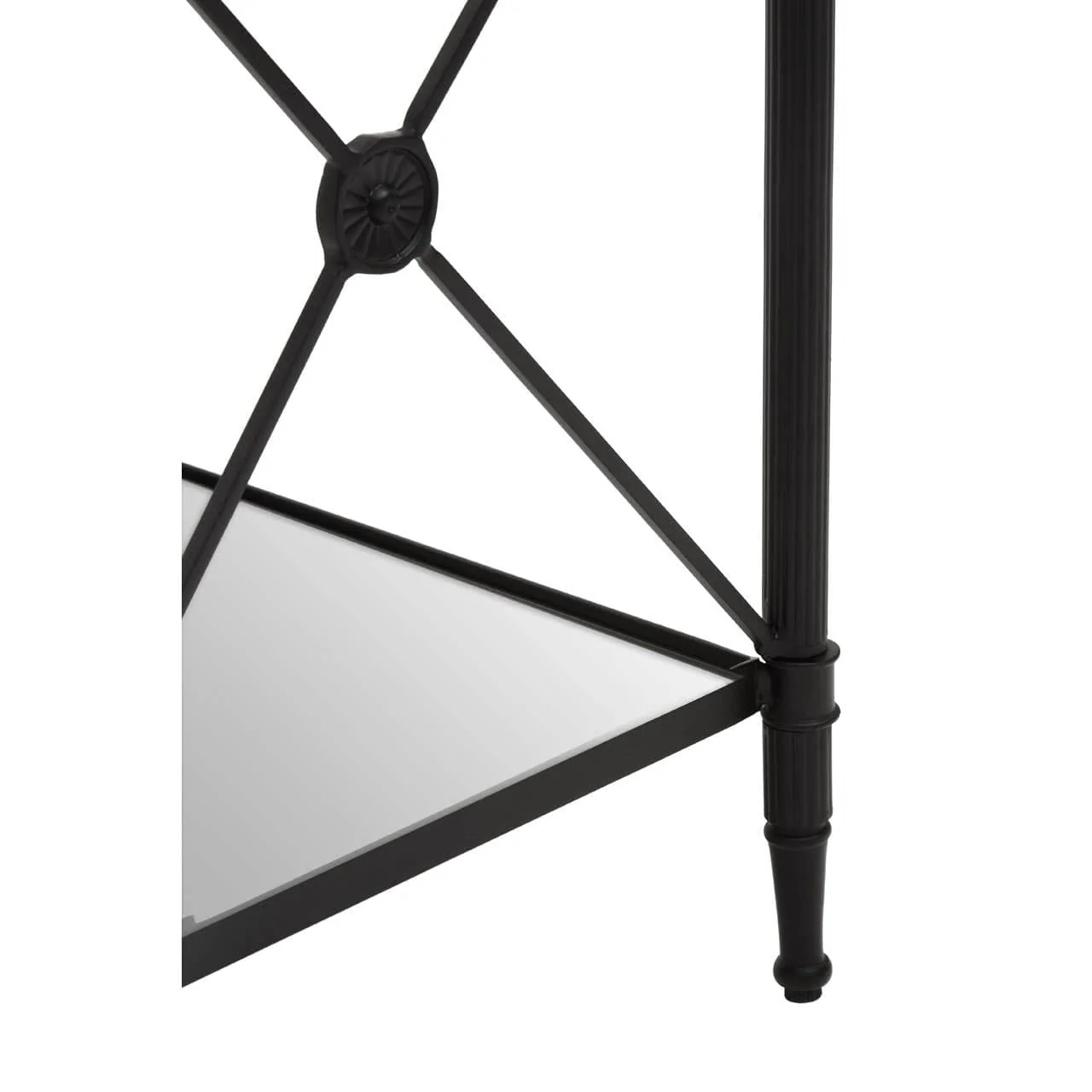Axis Square Black Finish Side Table - Image 6