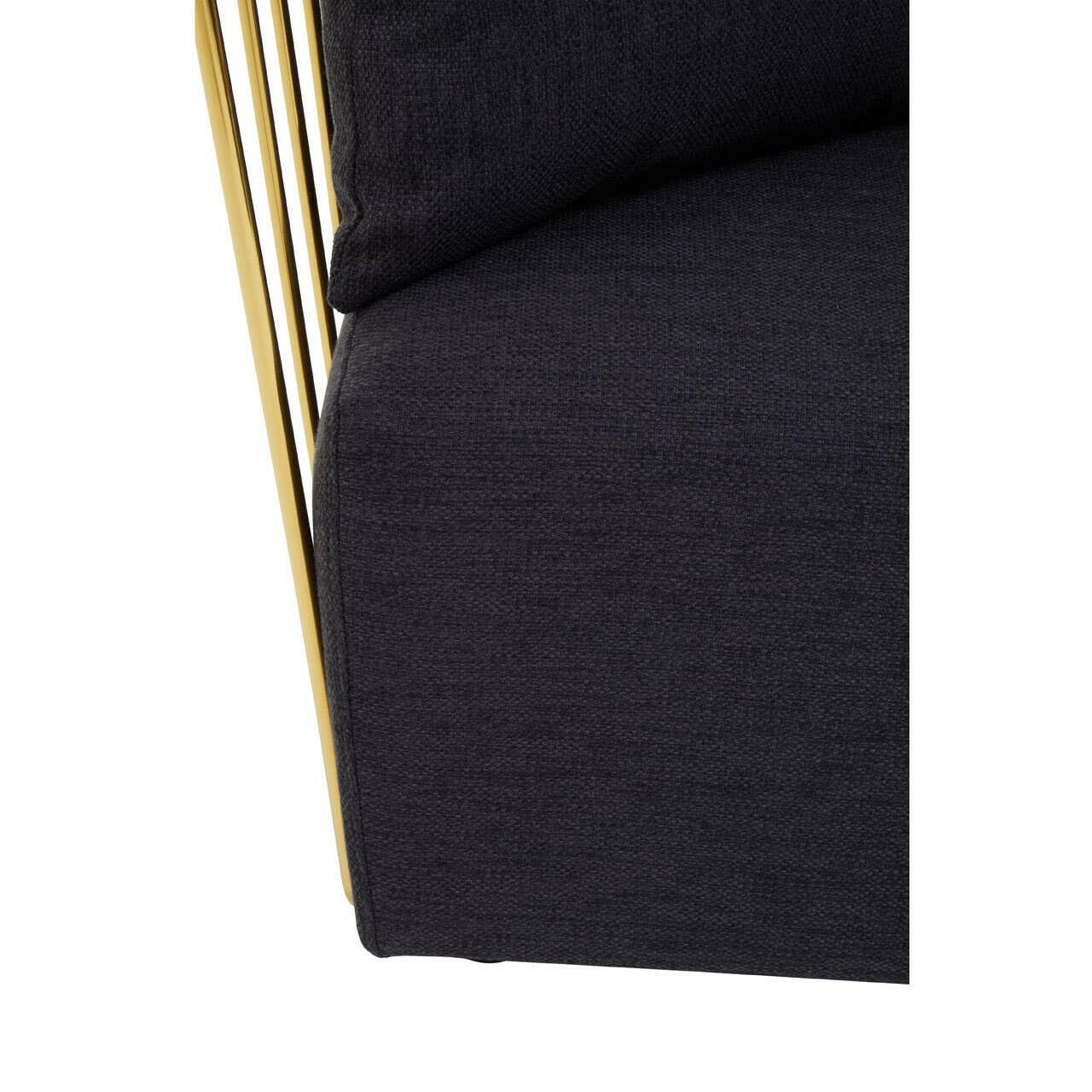 Azalea Black Fabric Chair - Image 8