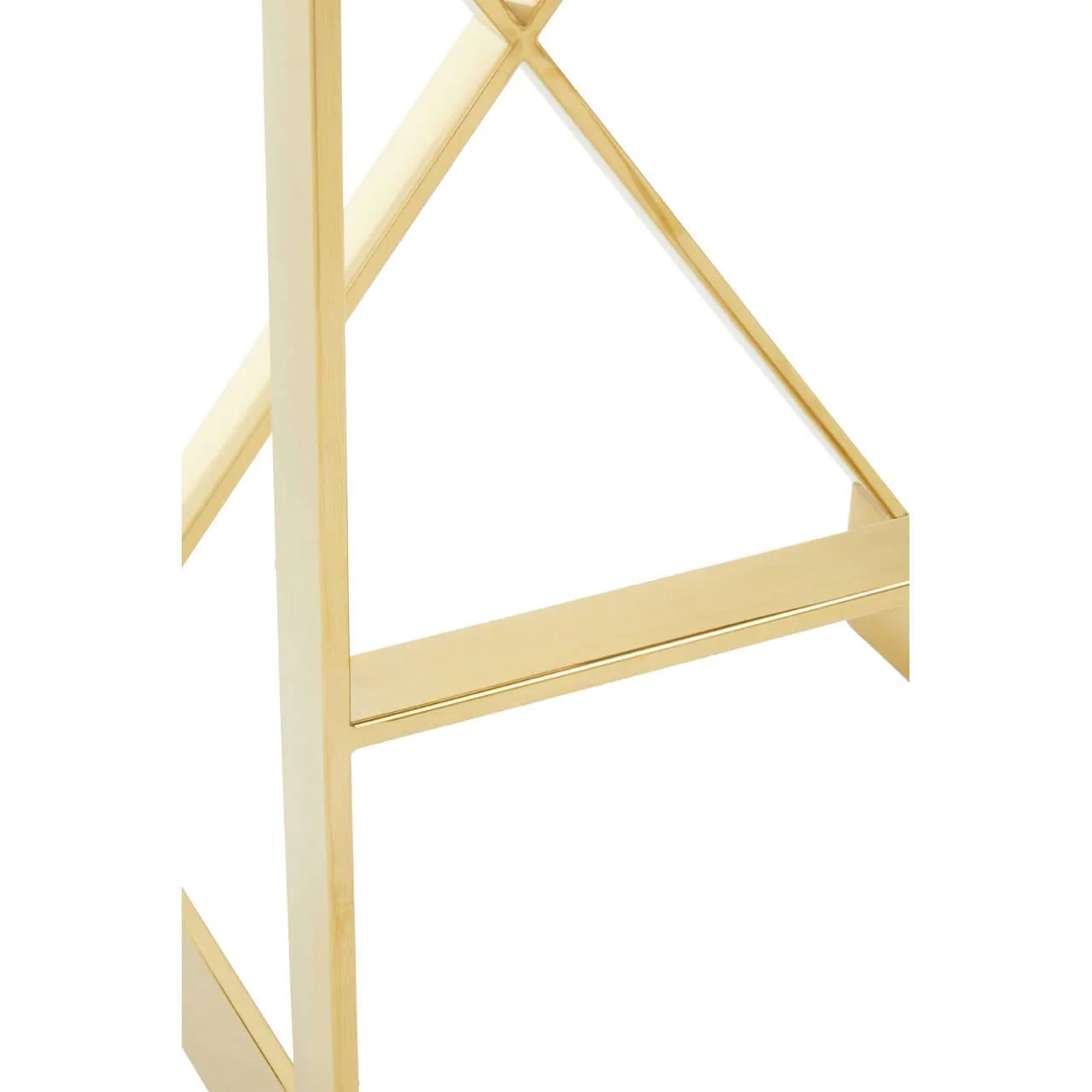 Azalea Ivory And Gold Finish Bar Stool - Image 14