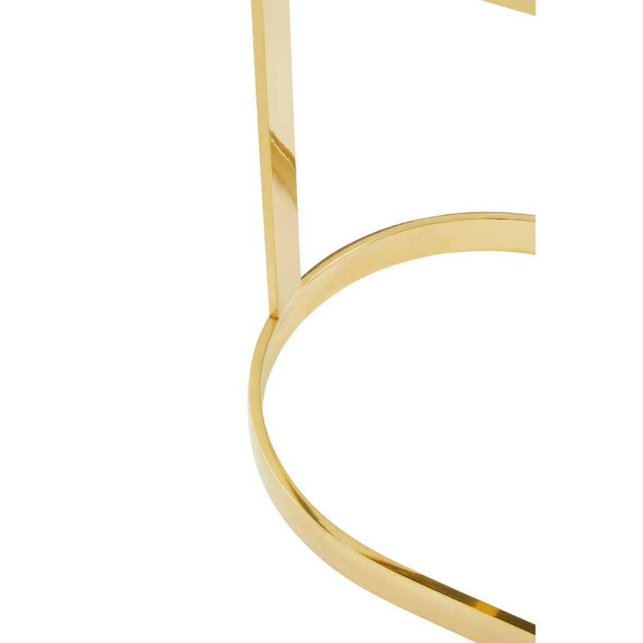 Azalea Ivory Velvet Bar Stool - Image 9