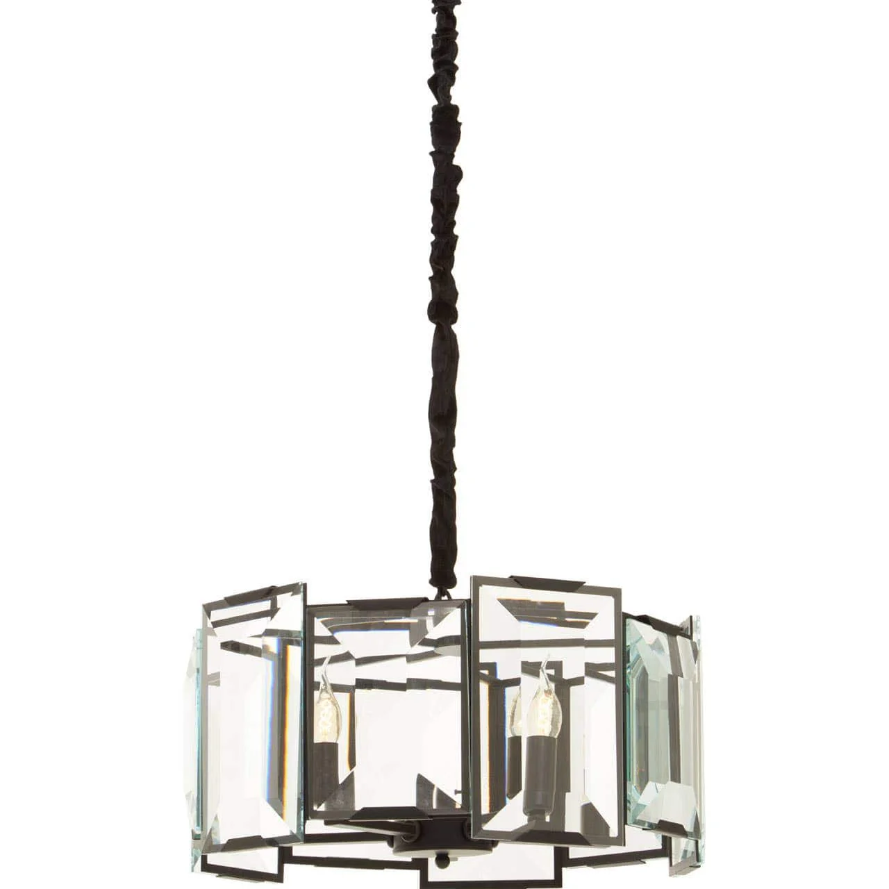 Babylon Black 6 Light Chandelier - Image 6