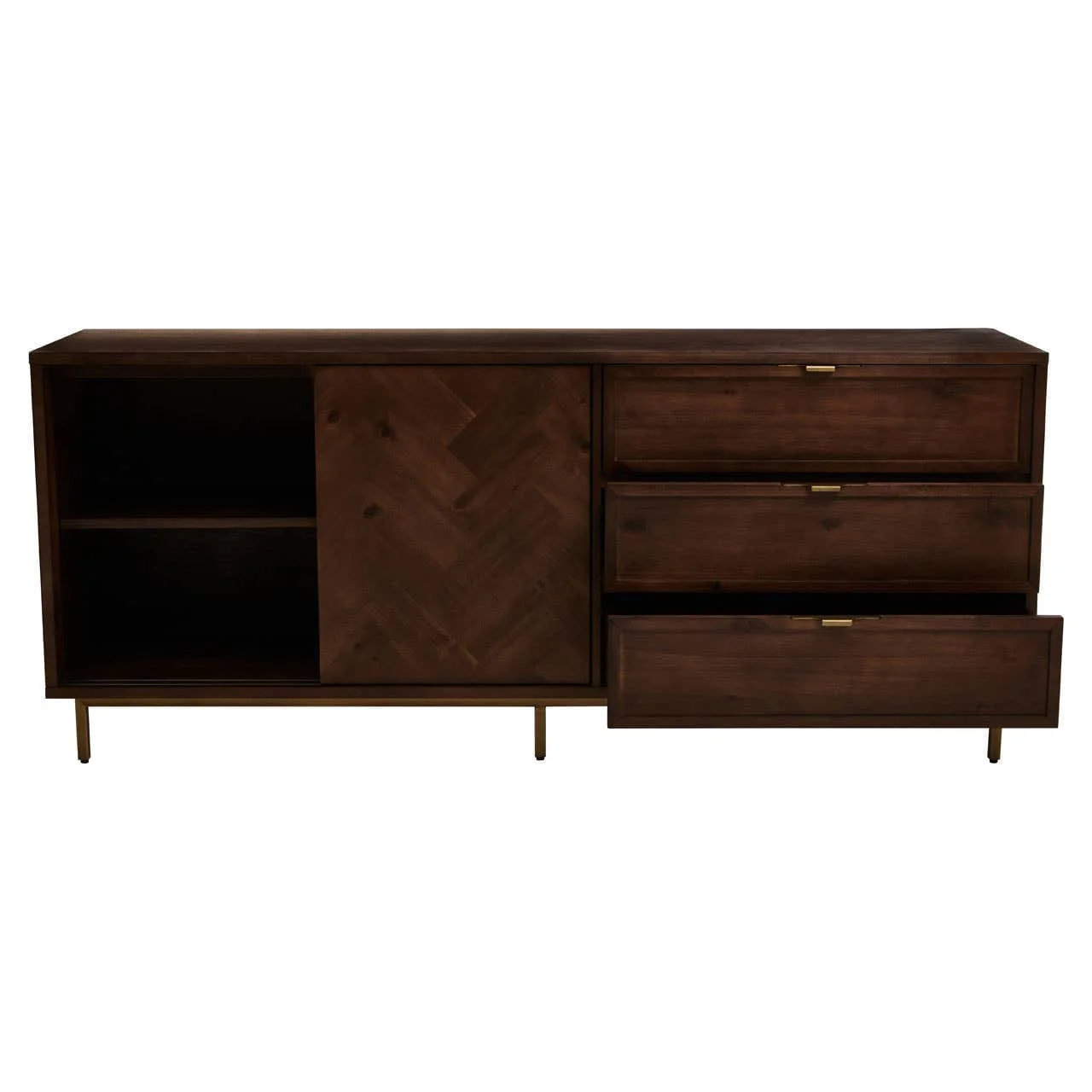 Brando Acacia Wood Effect Sideboard - Image 12