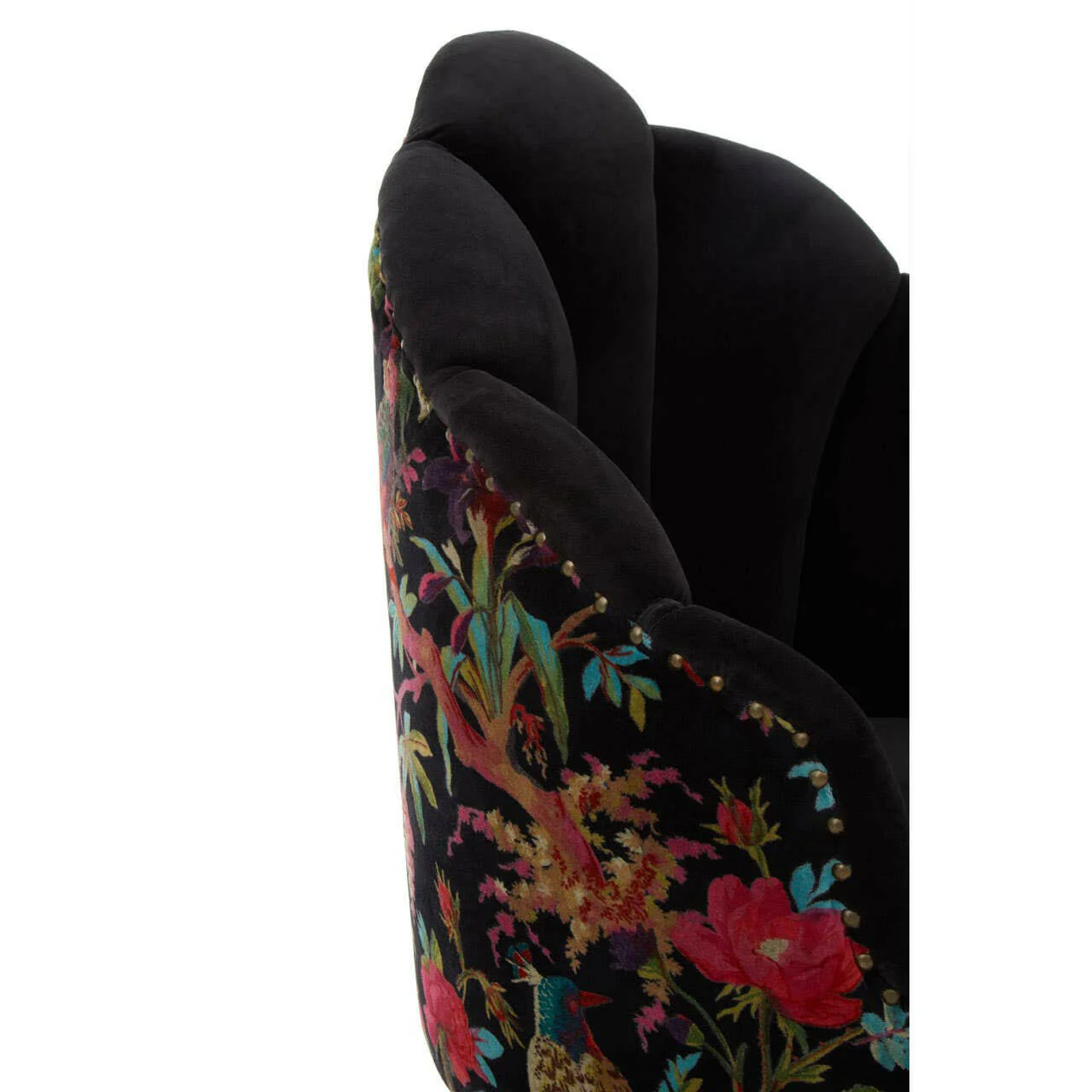 Cefena Multicoloured Peacock Chair - Image 5