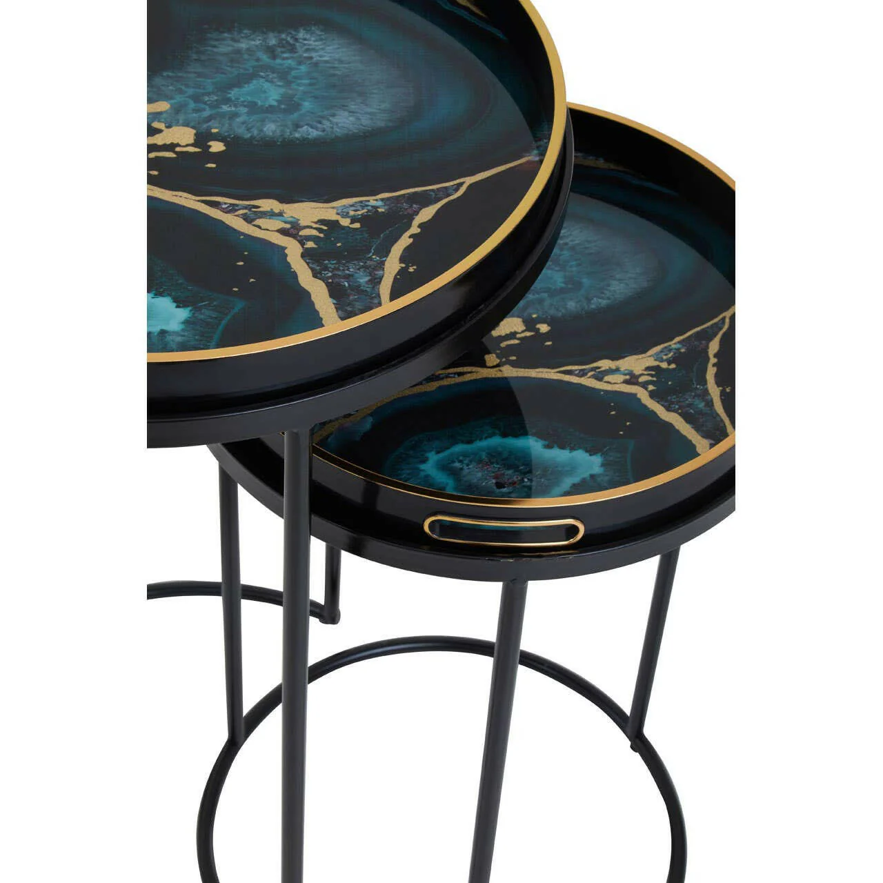 Celina Set Of Two Agate Nesting Tables - Image 4