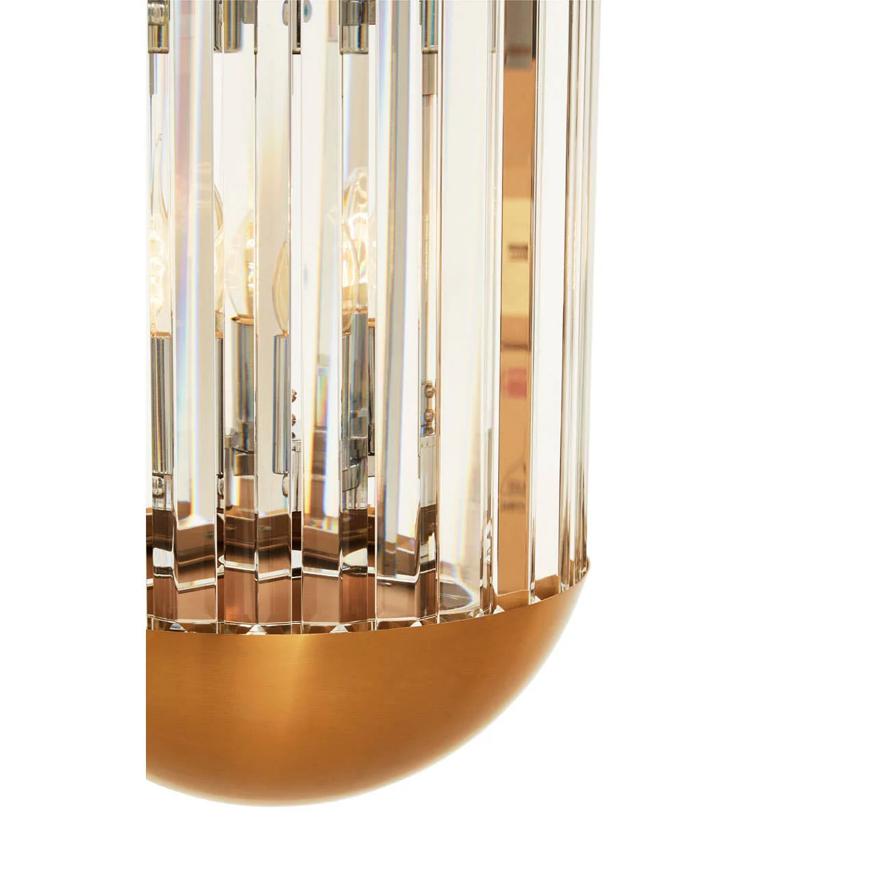 Chelsea Townhouse Bronze Finish 6 Bulb Pendant Light - Image 5