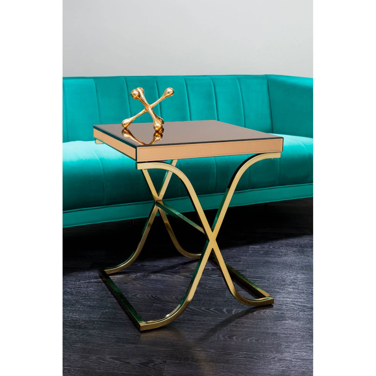 Chelsea Townhouse Cross Legs Side Table - Image 3