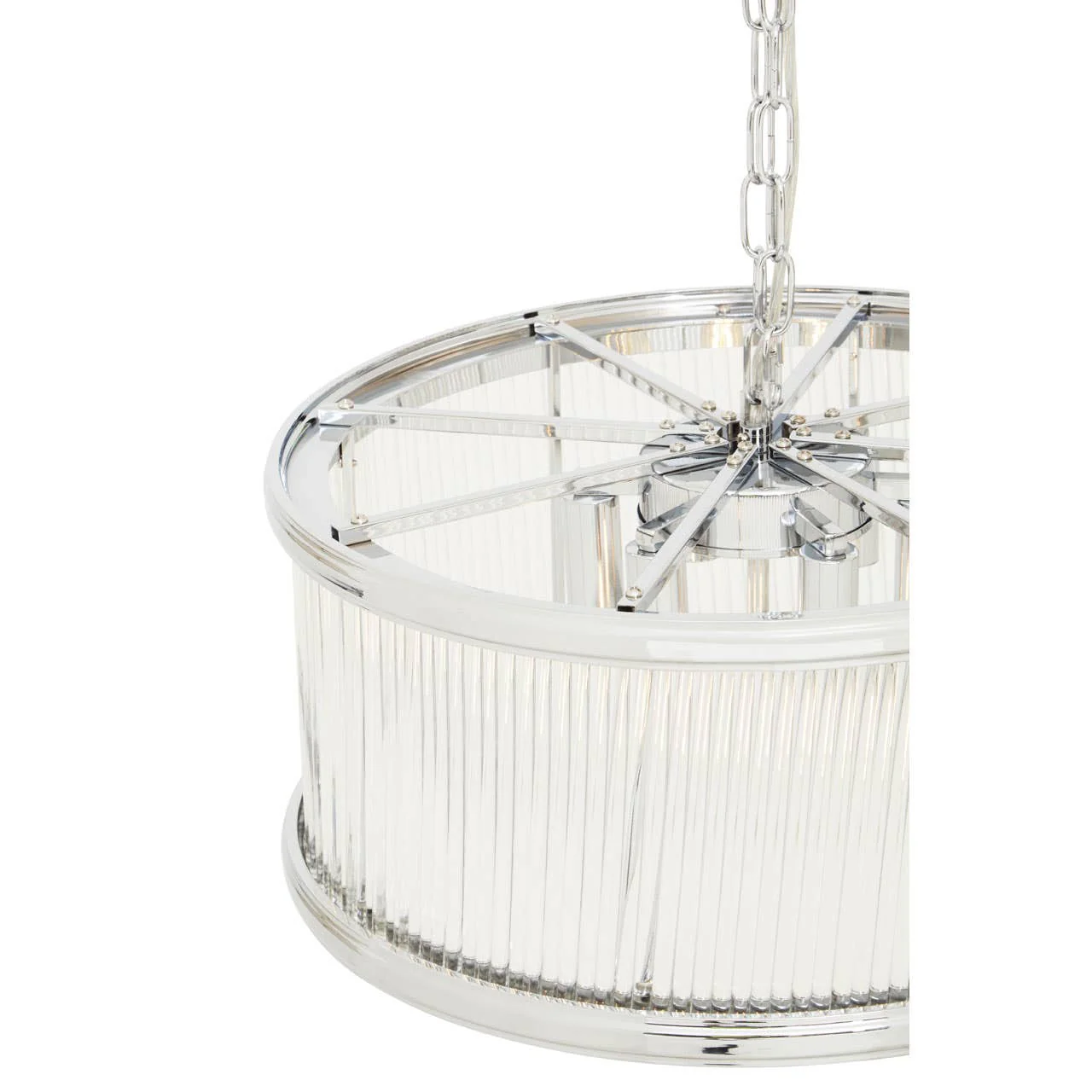 Chelsea Townhouse Nickel Pendant Light - Image 5