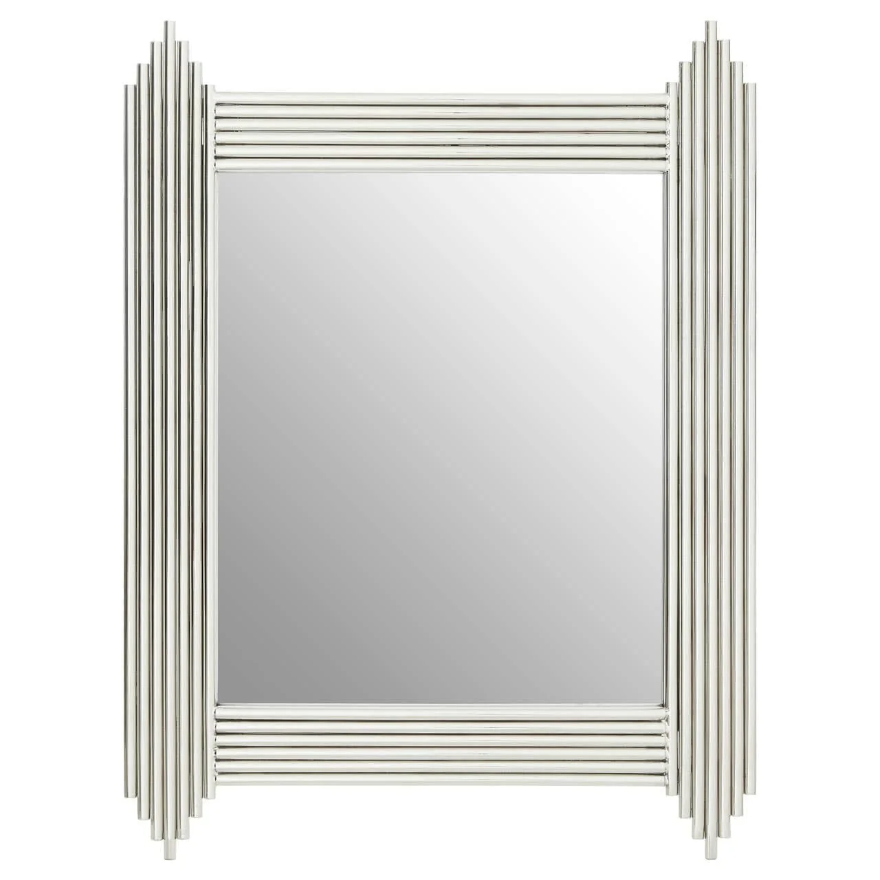Clarice Stainless Steel Frame Wall Mirror
