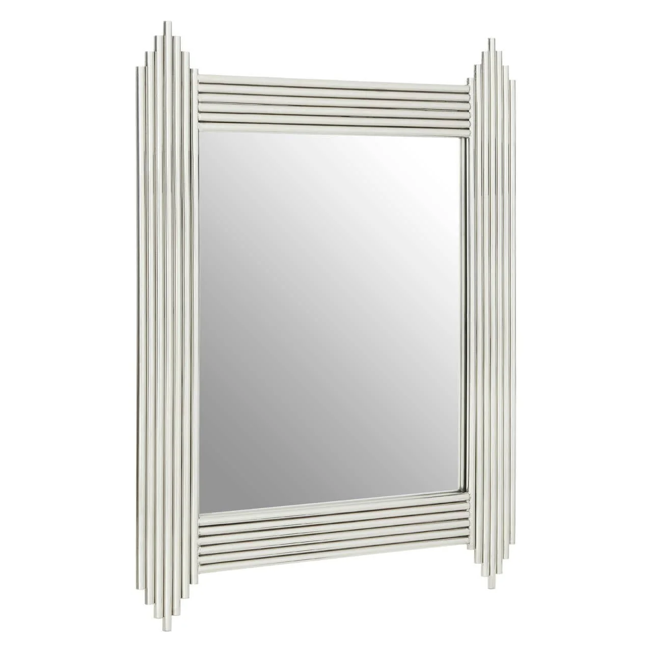 Clarice Stainless Steel Frame Wall Mirror - Image 2
