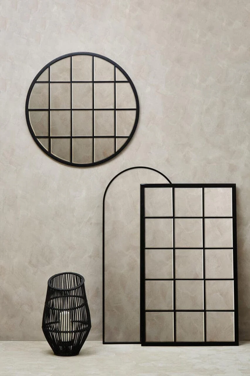 Descartes Round Metal Wall Mirror - Image 14