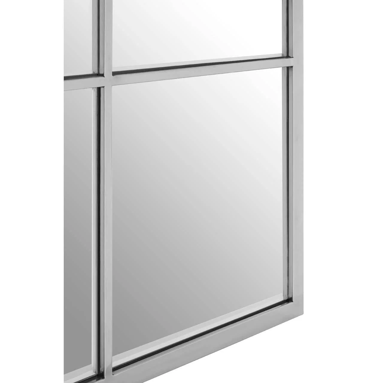Descrates Square Window Pane Wall Mirror - Image 4