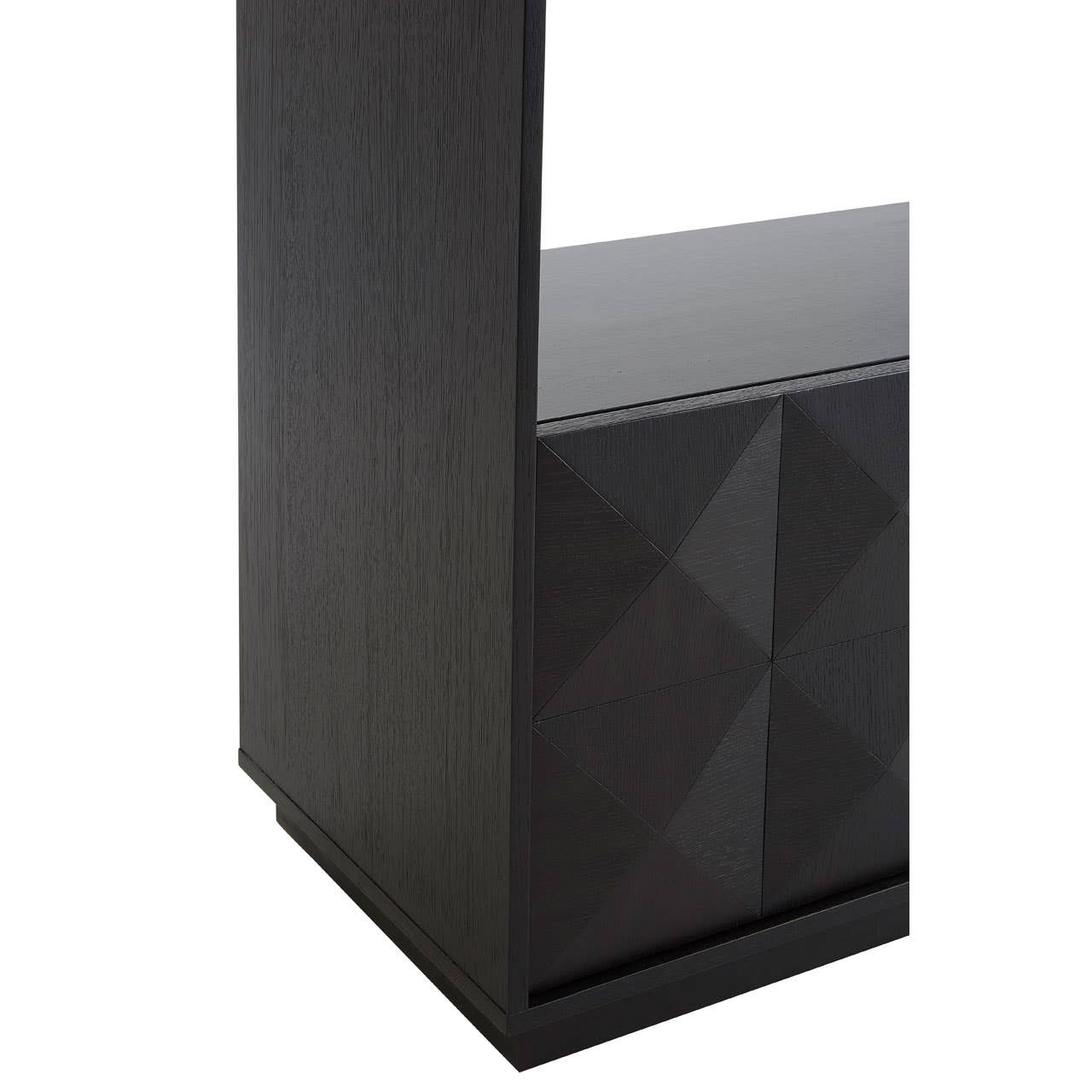 Diamond Oak Veneer Shelf Unit. - Image 7