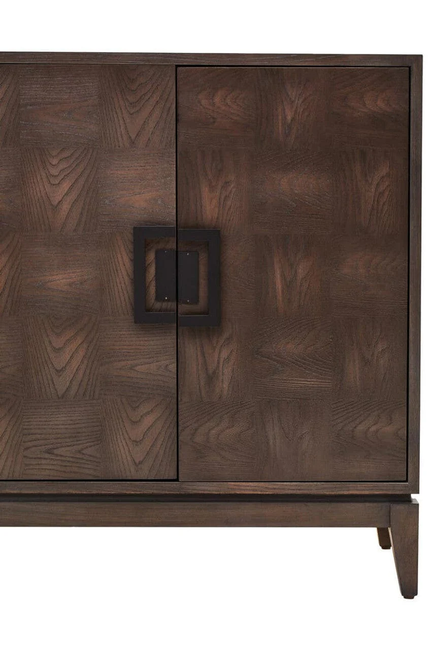Dimaro 4 Door Antique Grey Sideboard. - Image 8