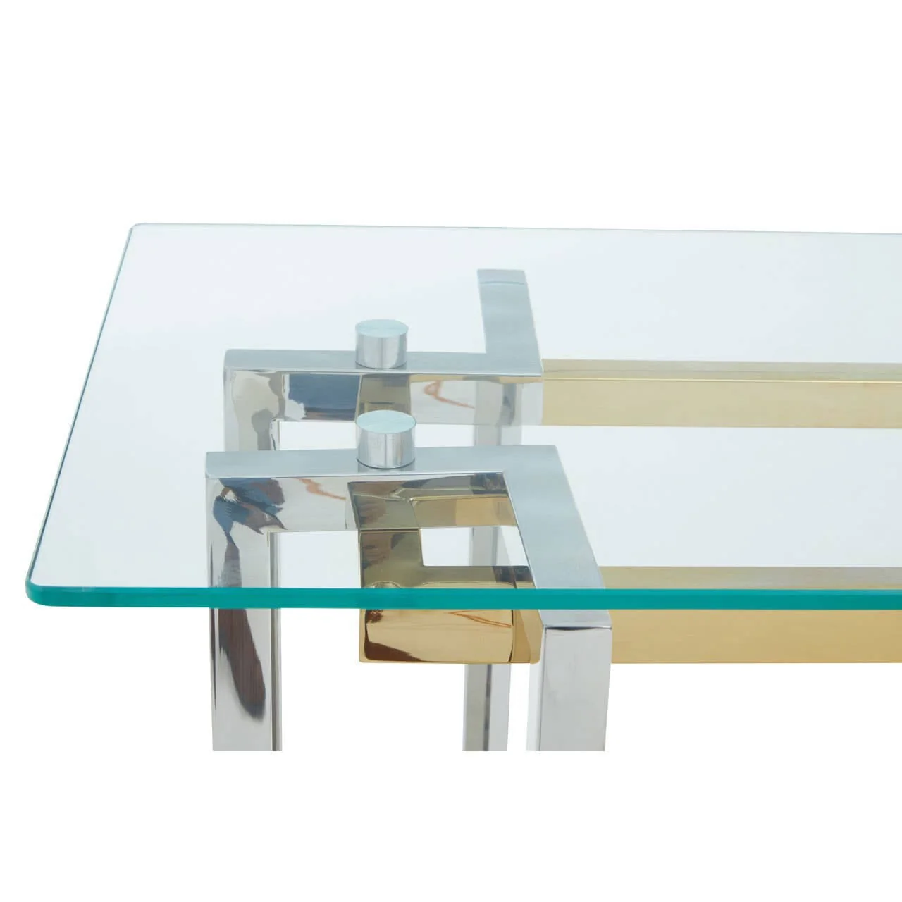 Elino Silver and Gold Console Table - Image 6