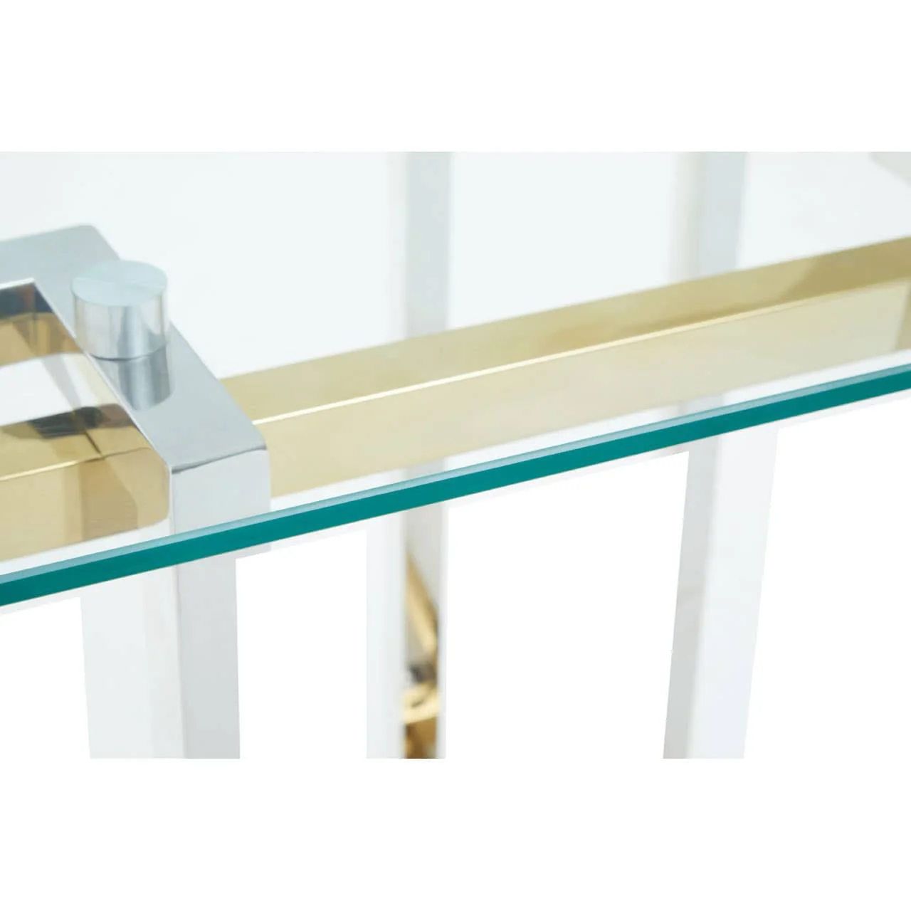 Elino Silver and Gold Side Table - Image 5