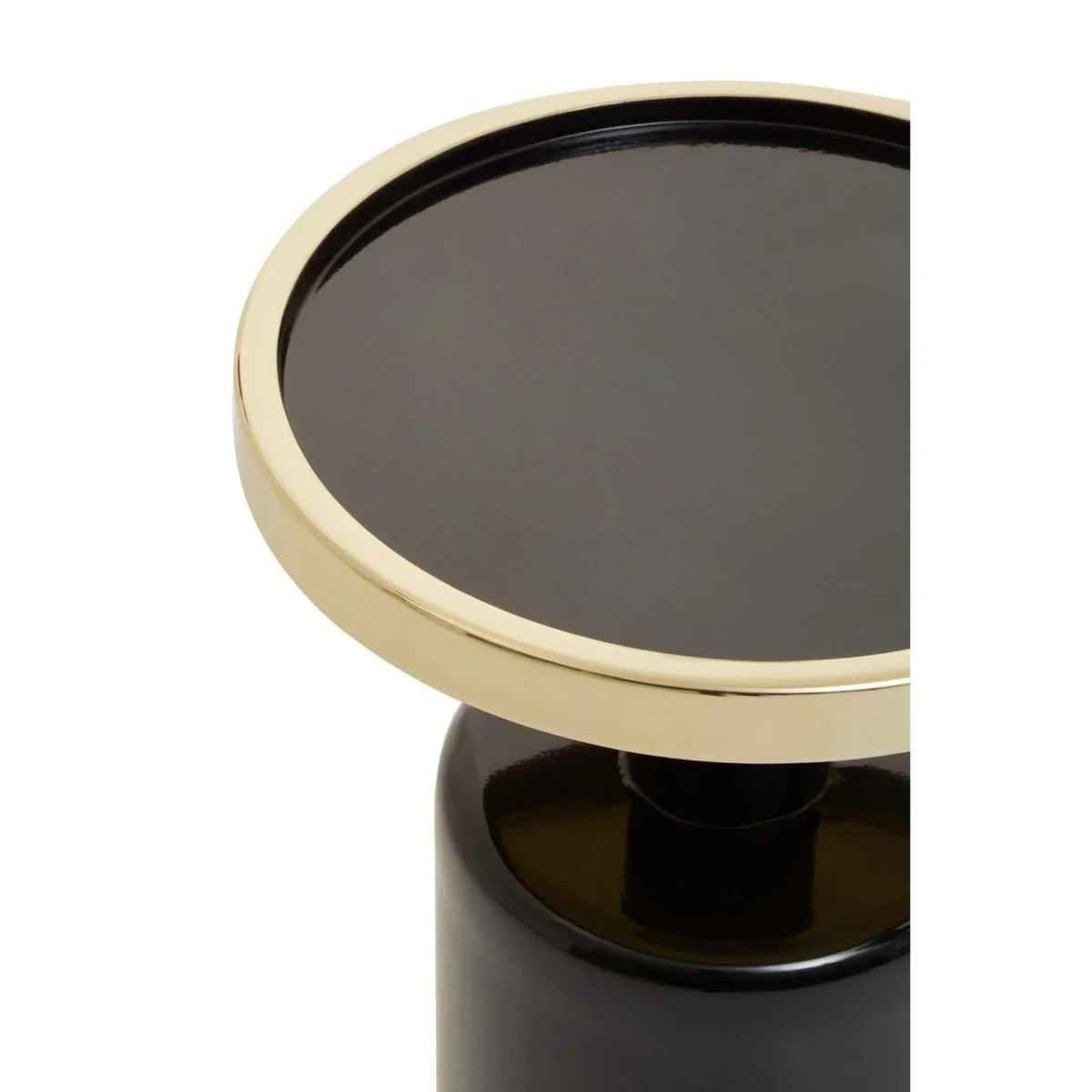 Elva Black And Gold Side Table - Image 4