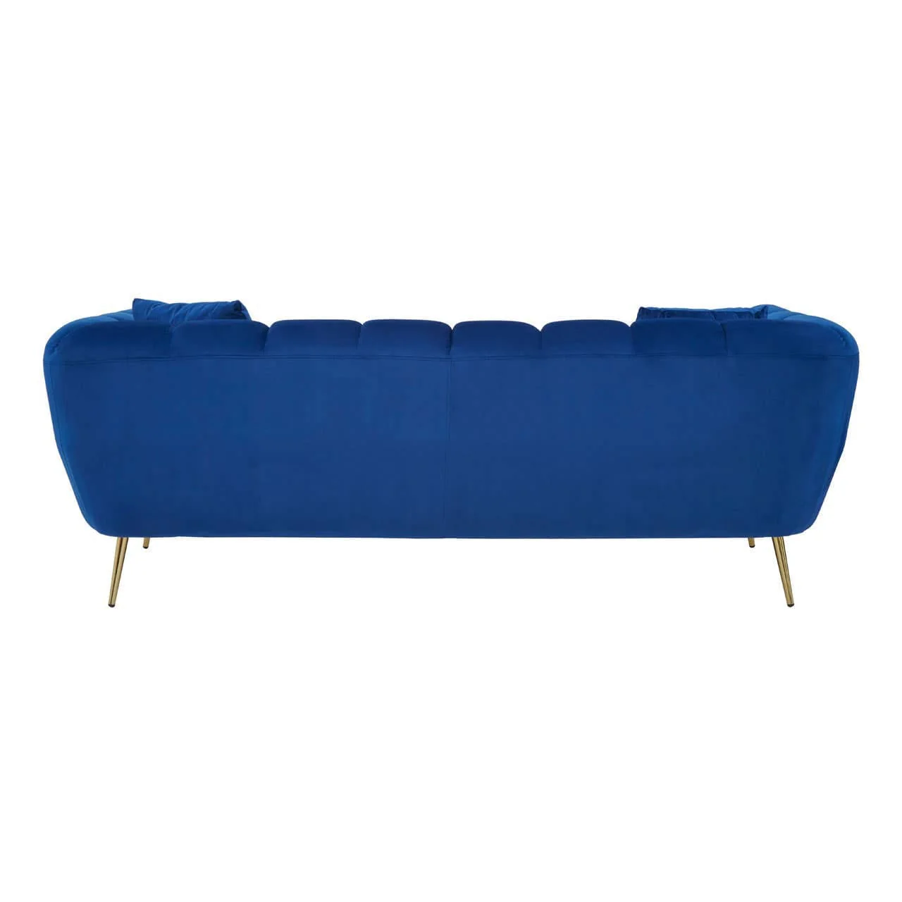 Florine 3 Seat Midnight Velvet Sofa - Image 4