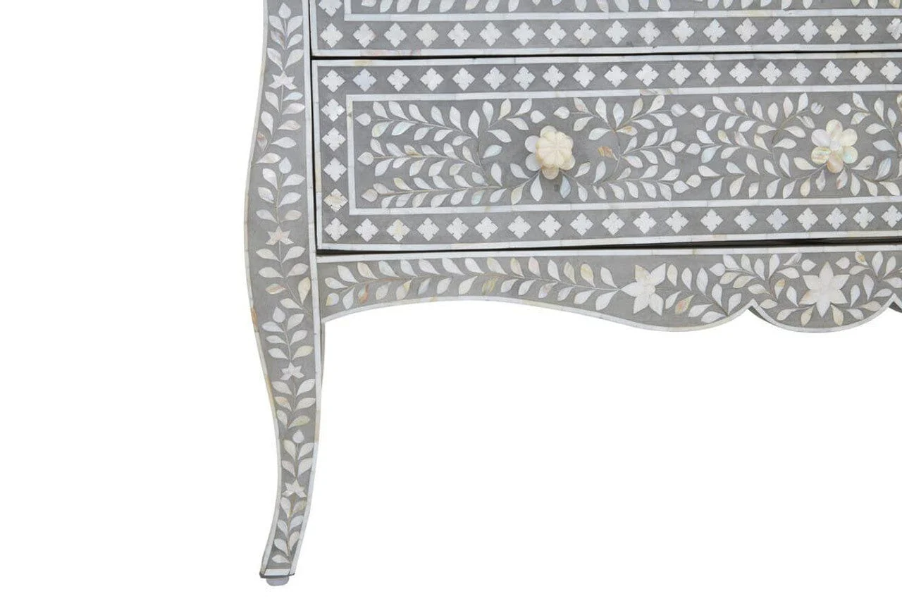 Fusion 2 Drawer Chest with Mother of Pearl Inlay - Image 19
