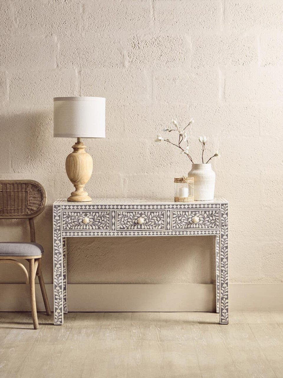 Fusion Three Drawer Desk - Image 6