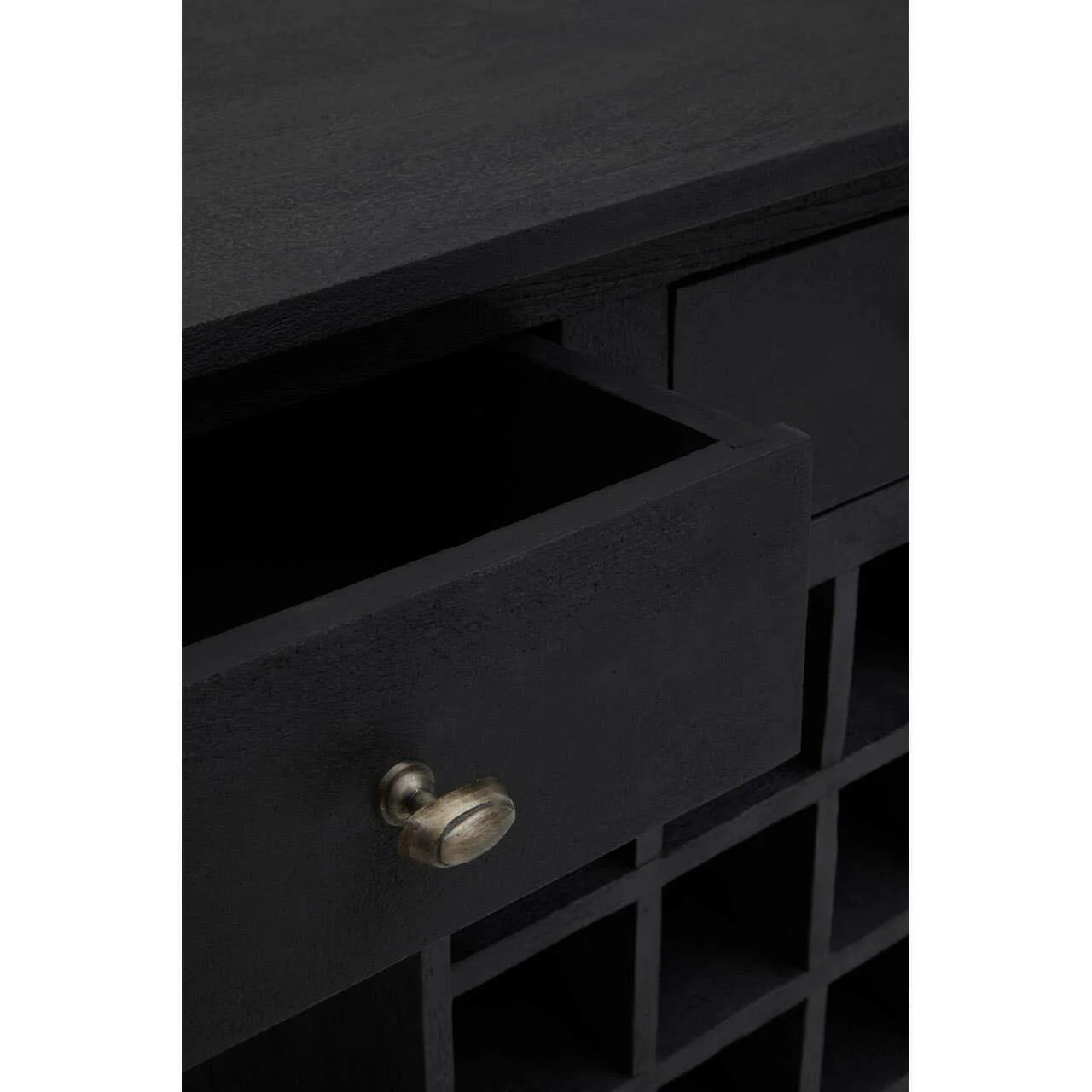 Fusion Wine Bottle Storage Console Table - Image 9