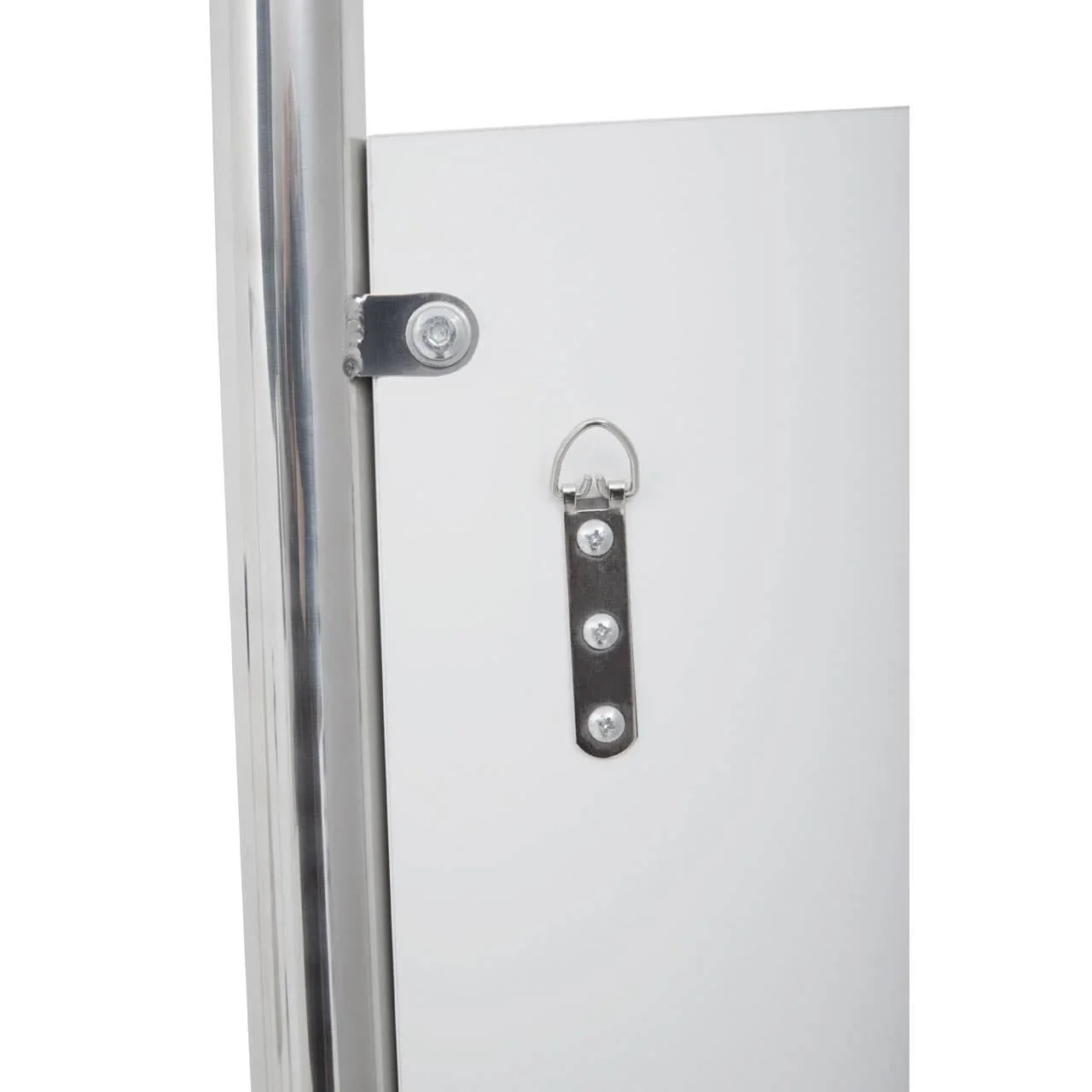 Genoa Silver Finish Frame Floor Mirror - Image 6