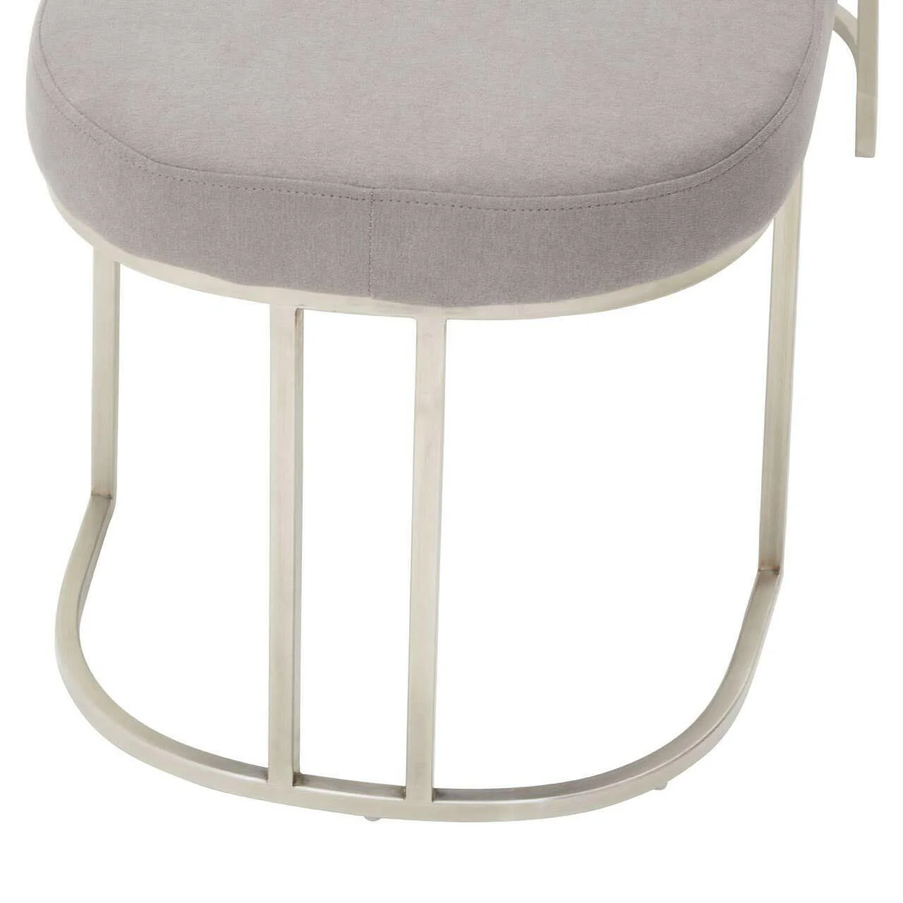 Gilden Grey Bench With Curved Base - Image 3