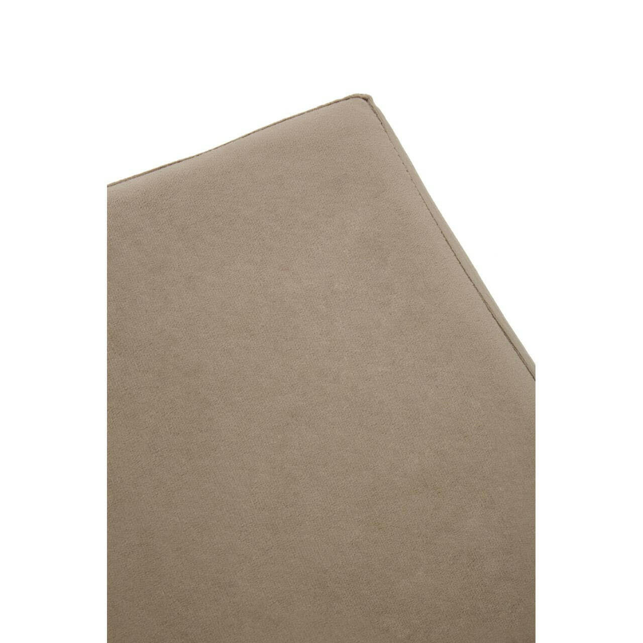 Hagen Mink And Silver Square Stool - Image 7