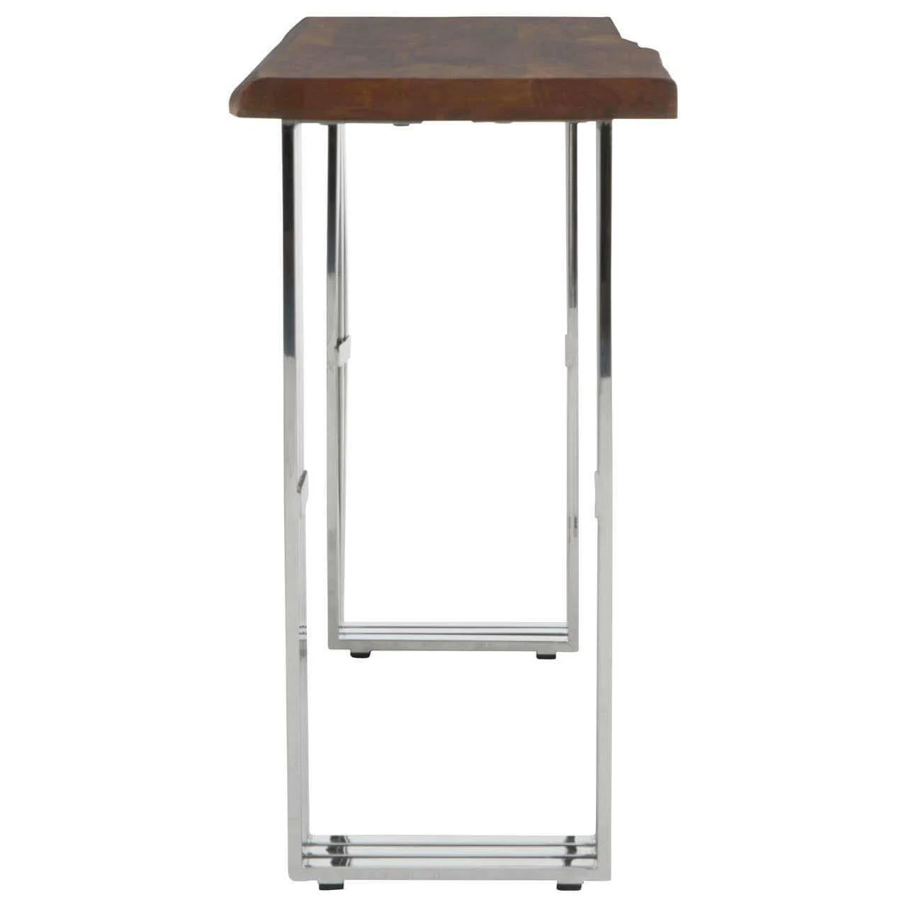 Hampstead Natural And Silver Console Table - Image 3