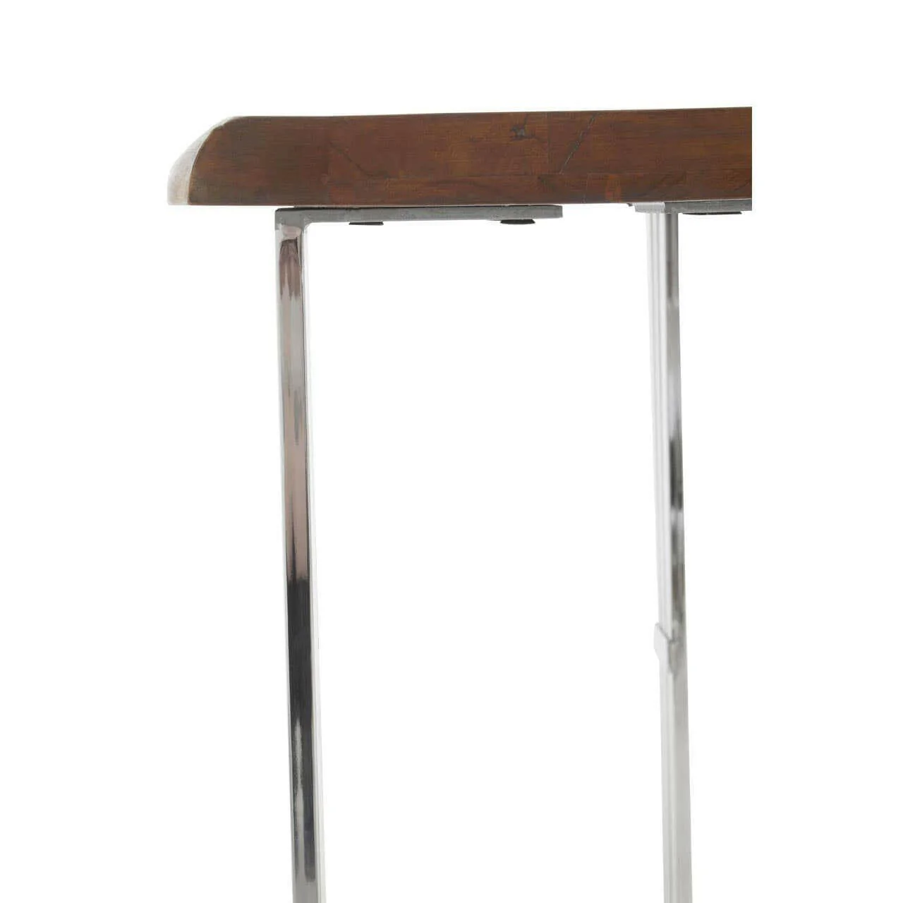 Hampstead Natural And Silver Console Table - Image 4